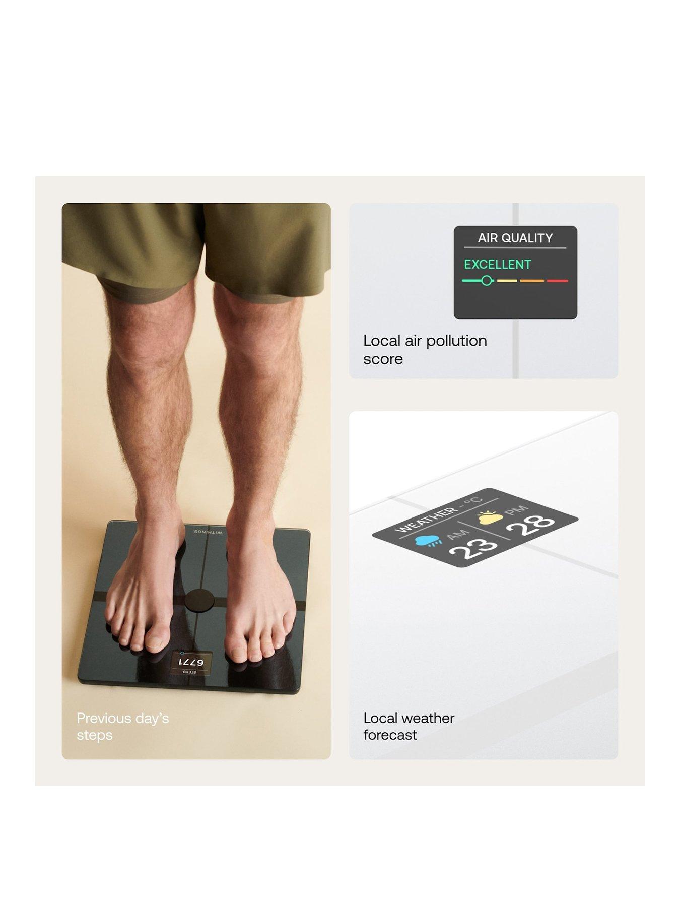 Image 2 of 8 of Withings Body Smart Connected Bathroom Scale&nbsp;- White