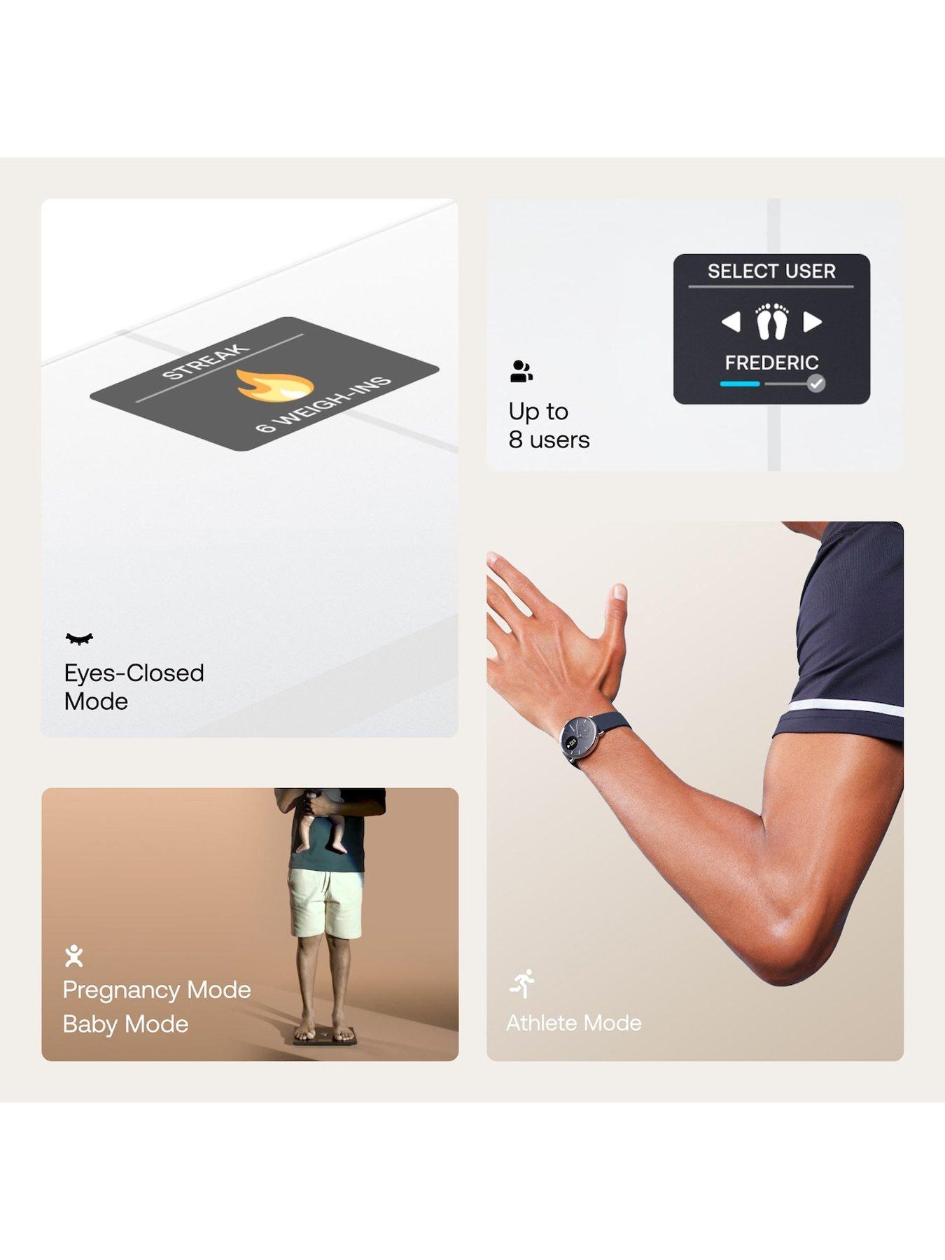 Image 5 of 8 of Withings Body Smart Connected Bathroom Scale&nbsp;- White