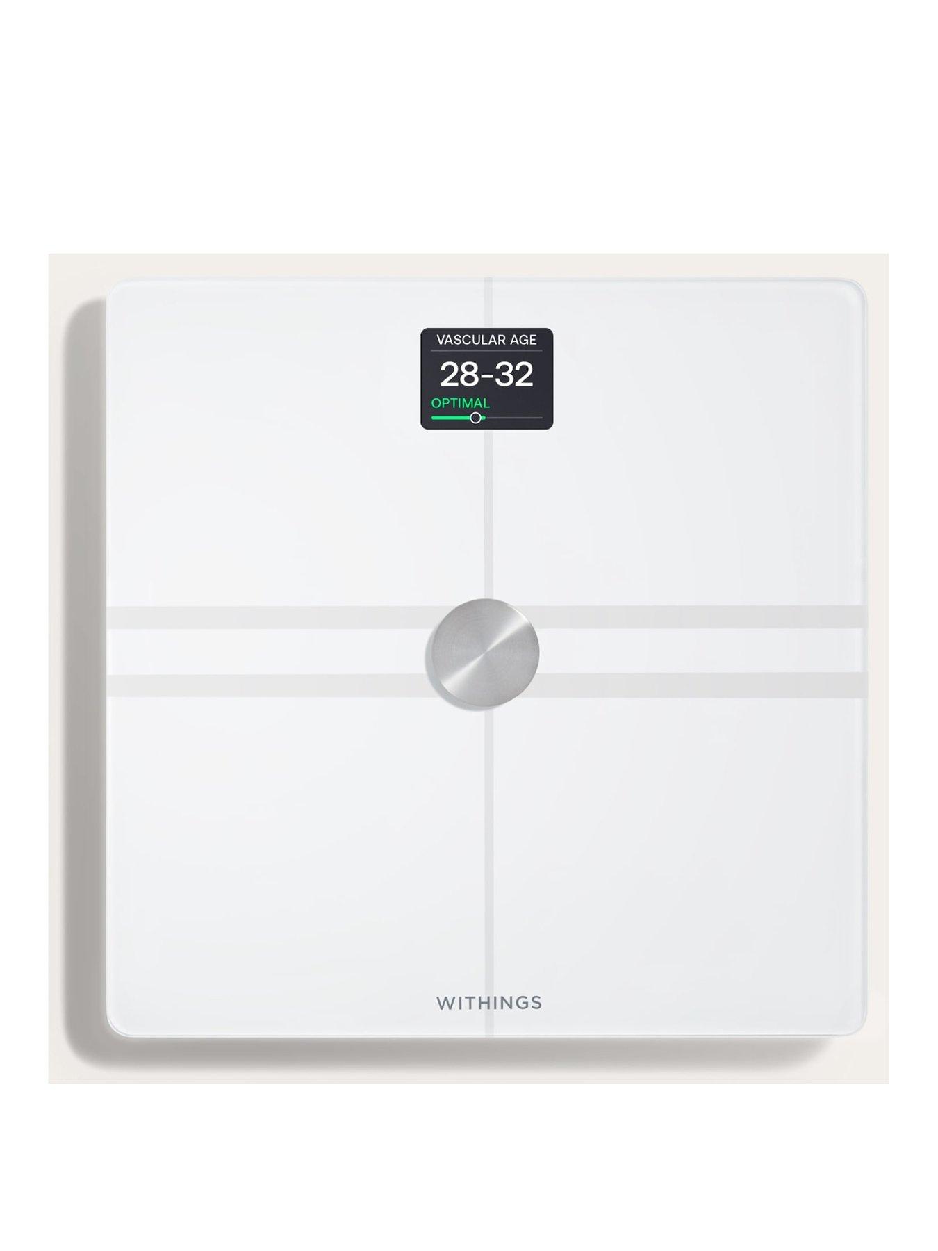 Product photograph of Withings Body Comp - White from very.co.uk