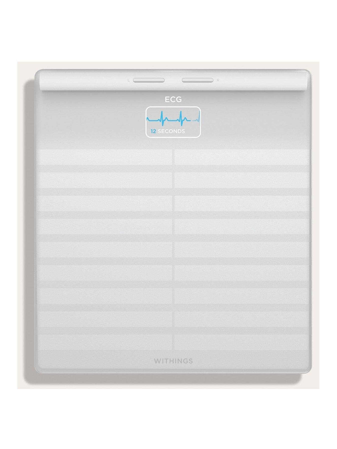 Product photograph of Withings Body Scan - White from very.co.uk