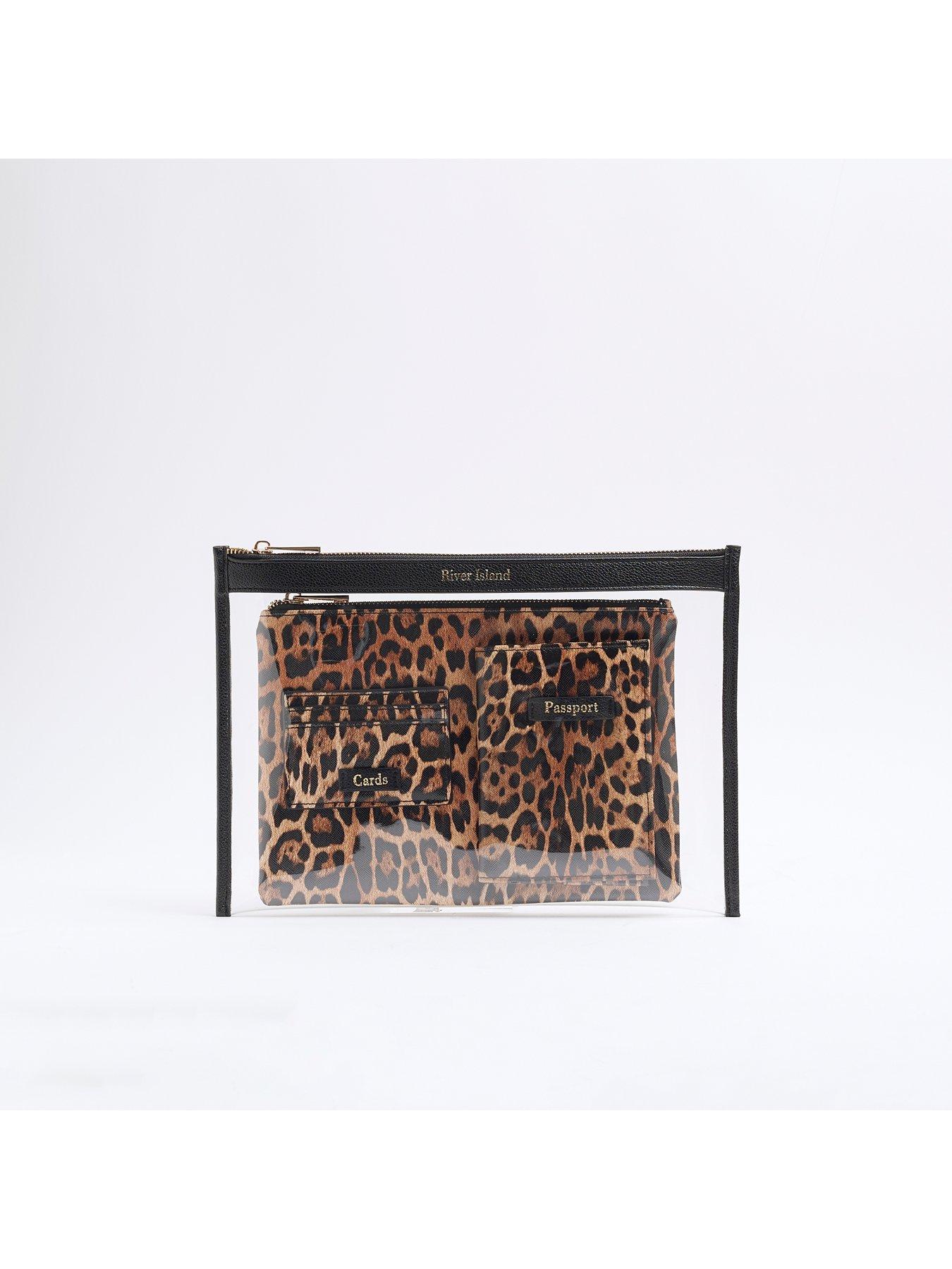 Image 4 of 5 of River Island Leopard Travel Bundle