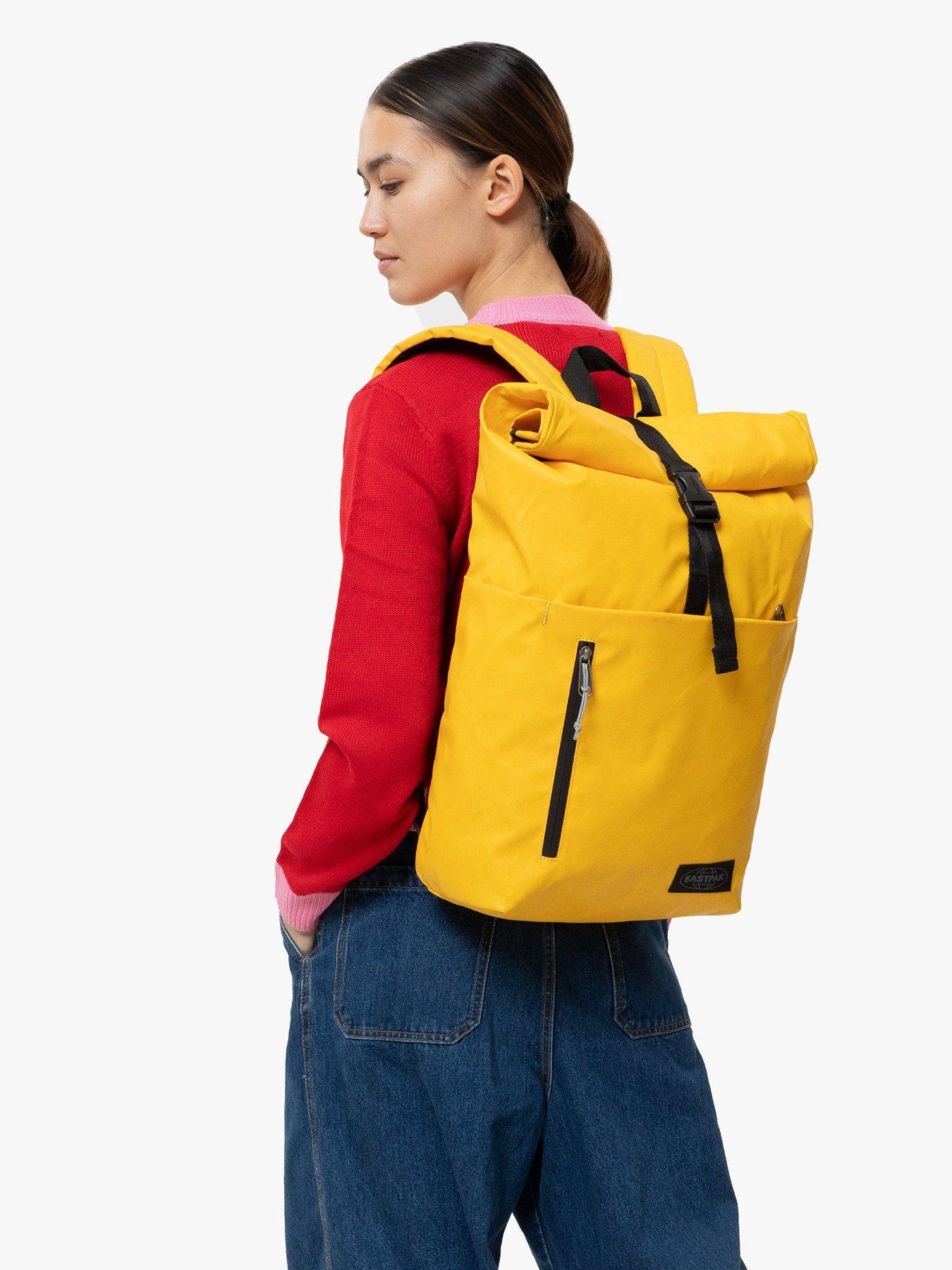 Eastpak Up Roll Tarp Backpack - Yellow