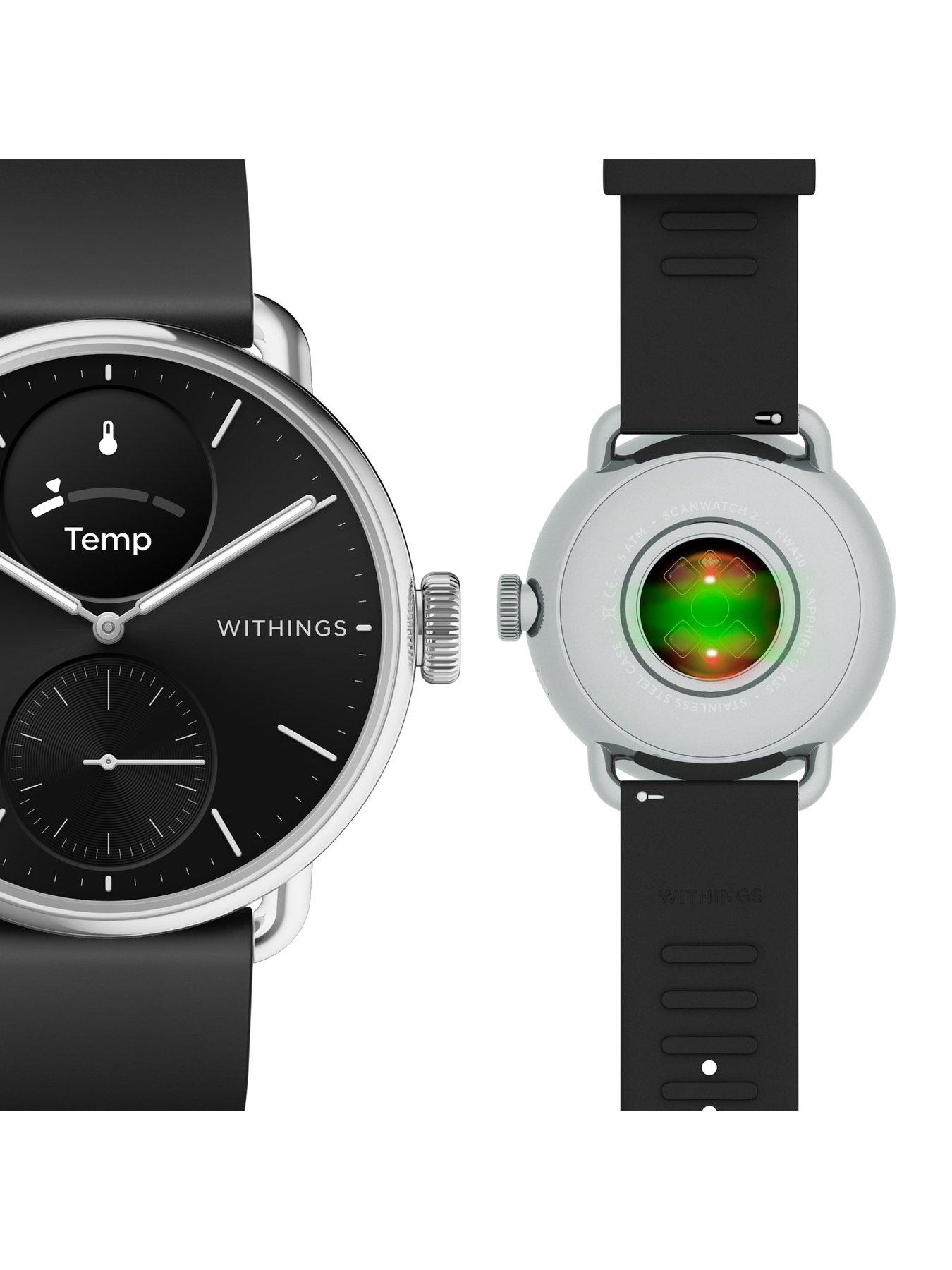 38mm Withings Scan Watch 42mm Withings Scanwatch 38MM Black Or