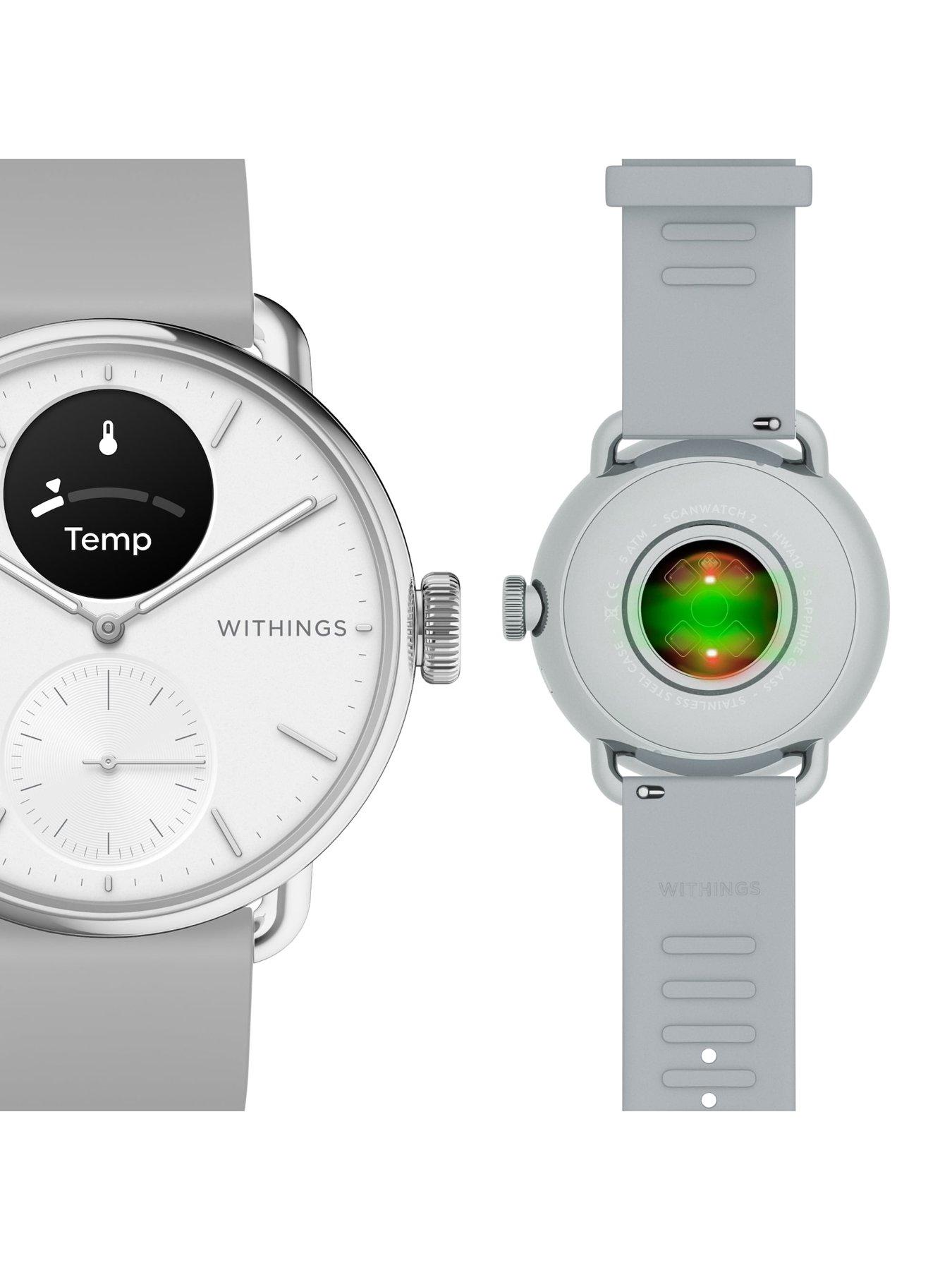 Image 6 of 8 of Withings Scanwatch 2 38mm - White