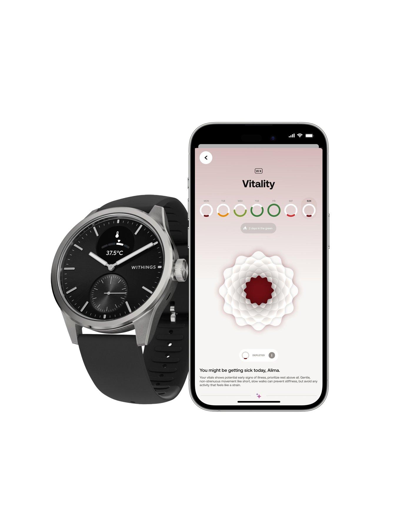 Image 3 of 7 of Withings Scanwatch 2 42mm - Black