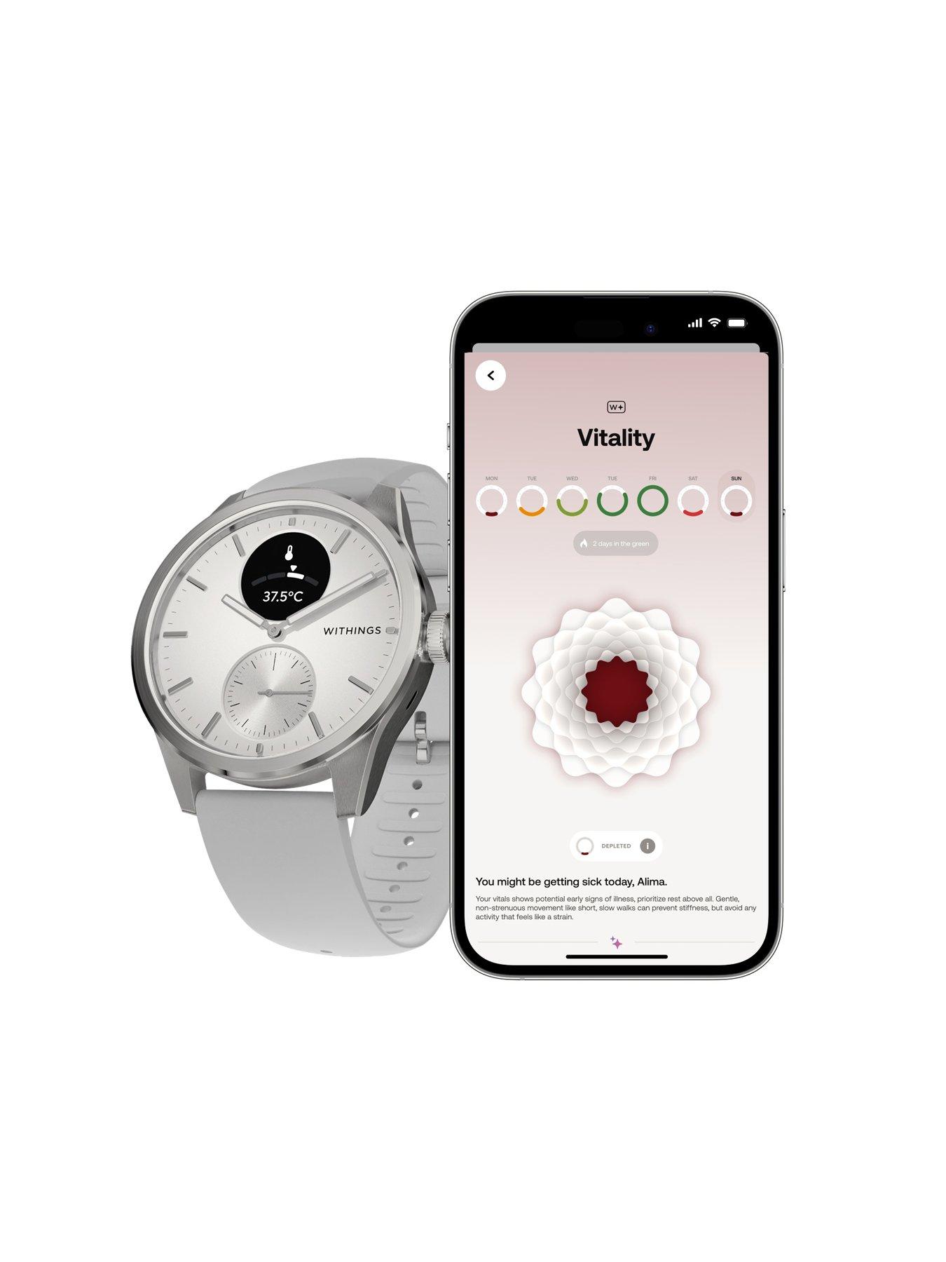 Image 3 of 7 of Withings Scanwatch 2 42mm - White