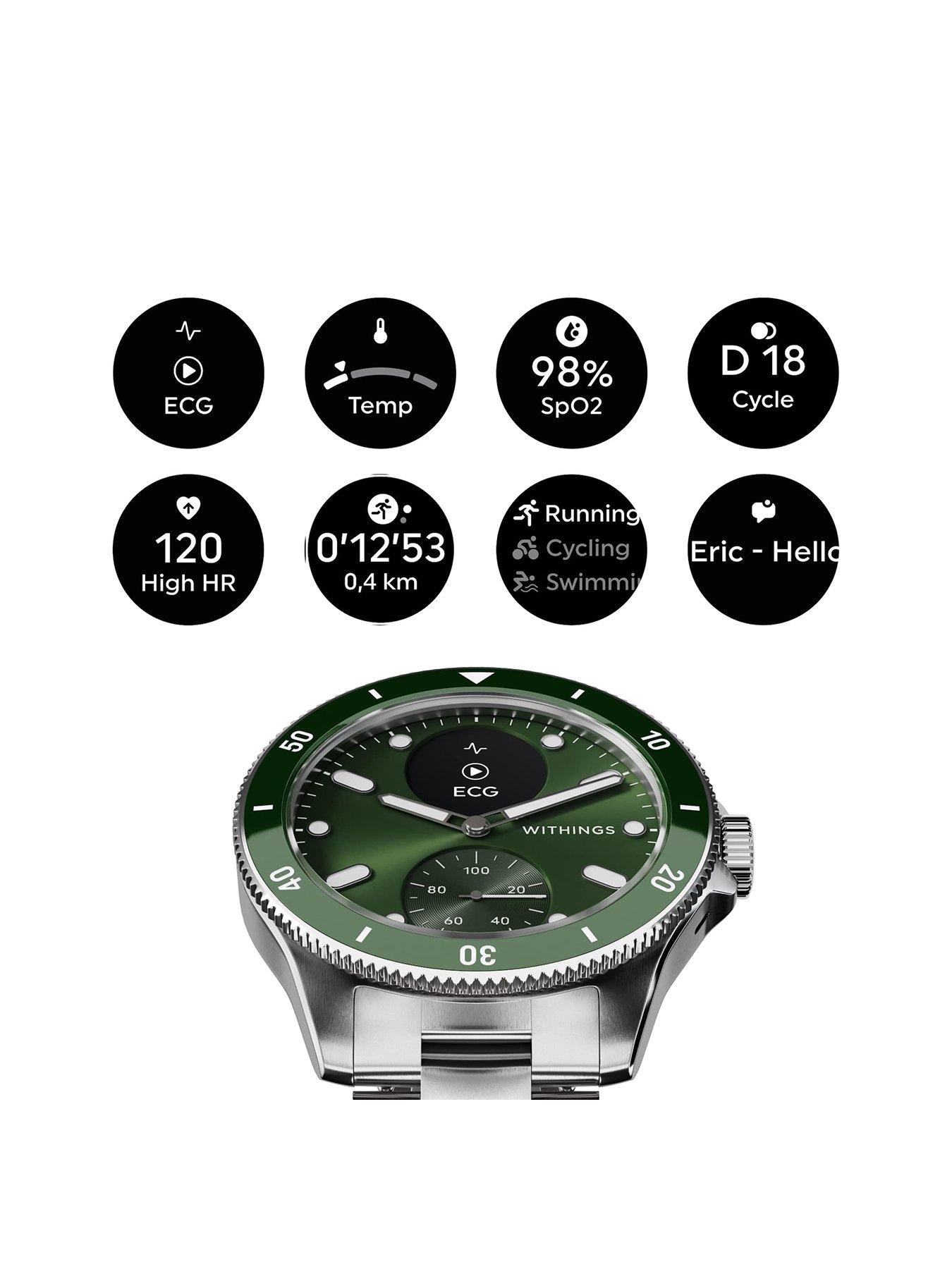 Image 3 of 8 of Withings Scanwatch Nova Green