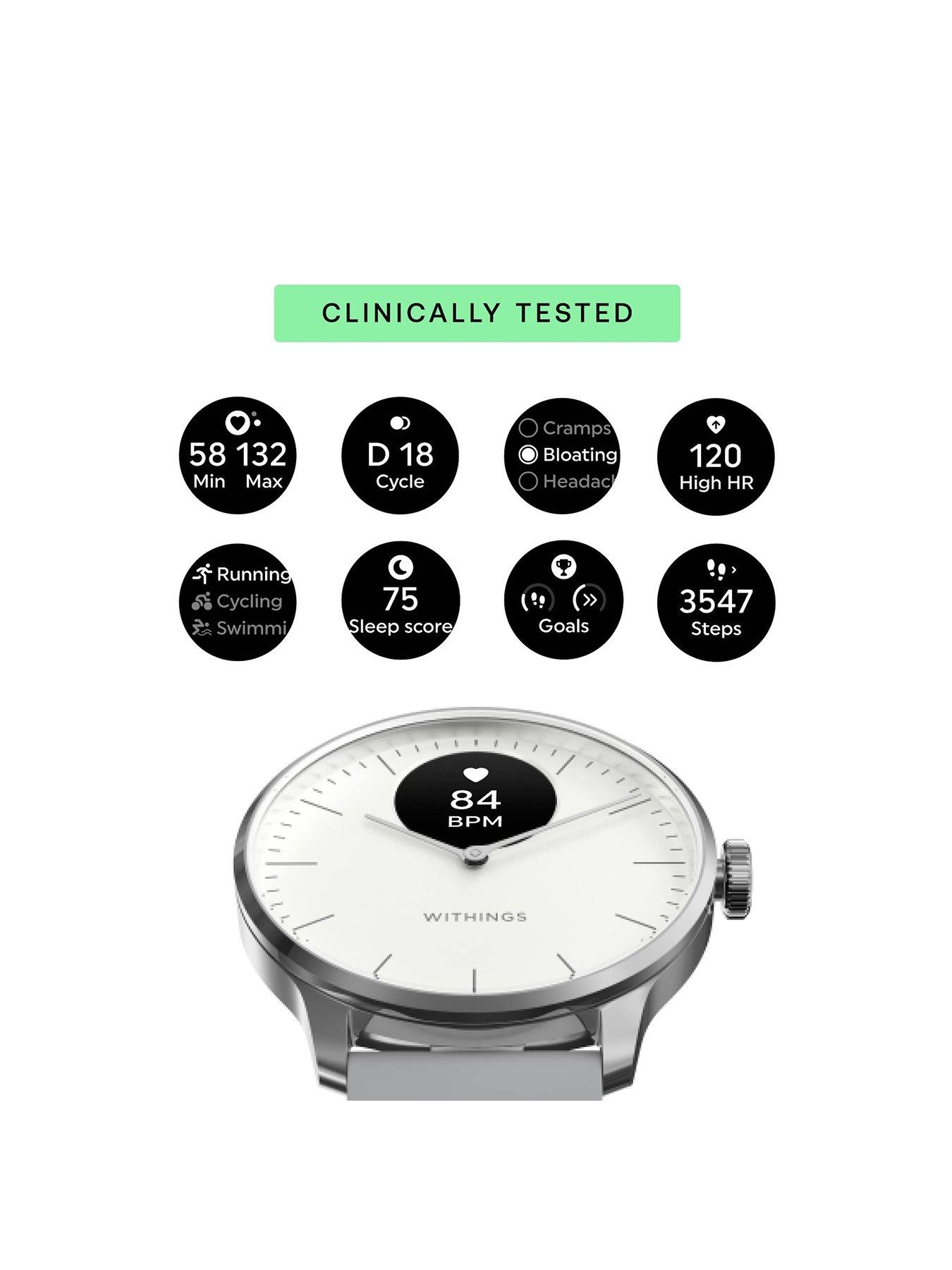 Image 3 of 8 of Withings Scanwatch Light - White
