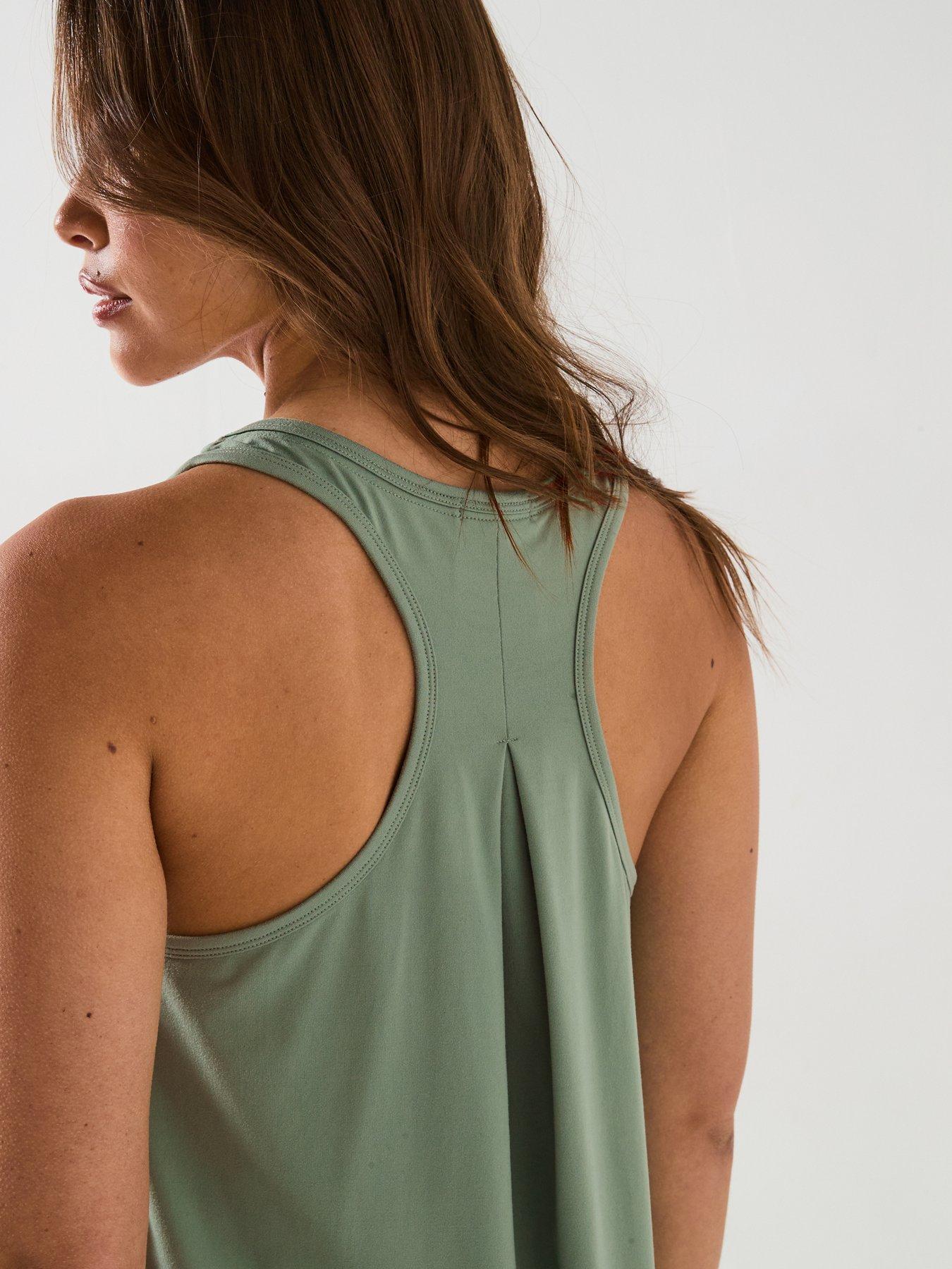 Image 5 of 6 of V by Very Oversize Sports Vest - Green