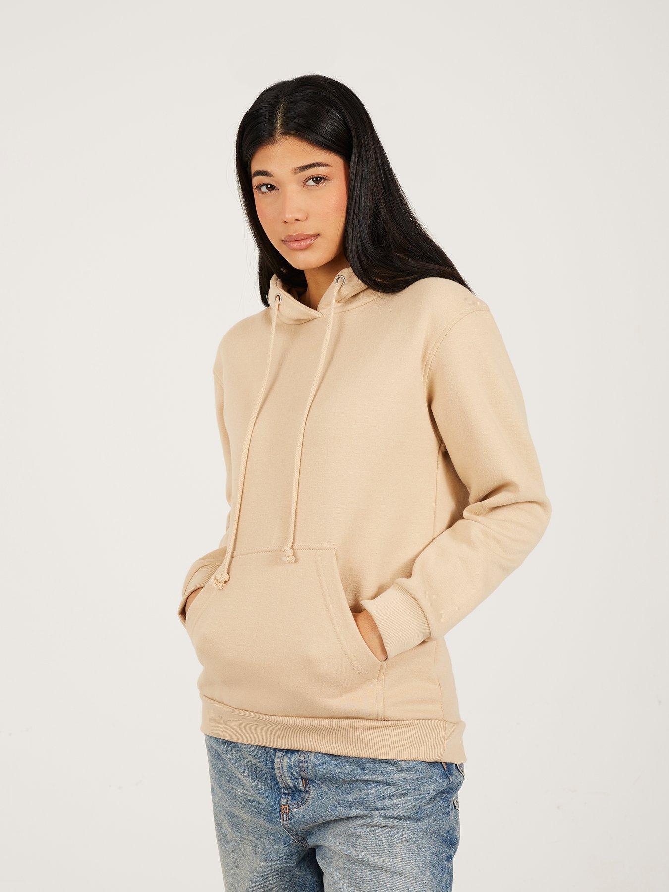 undefined Long Sleeve Hoodie - Neutral