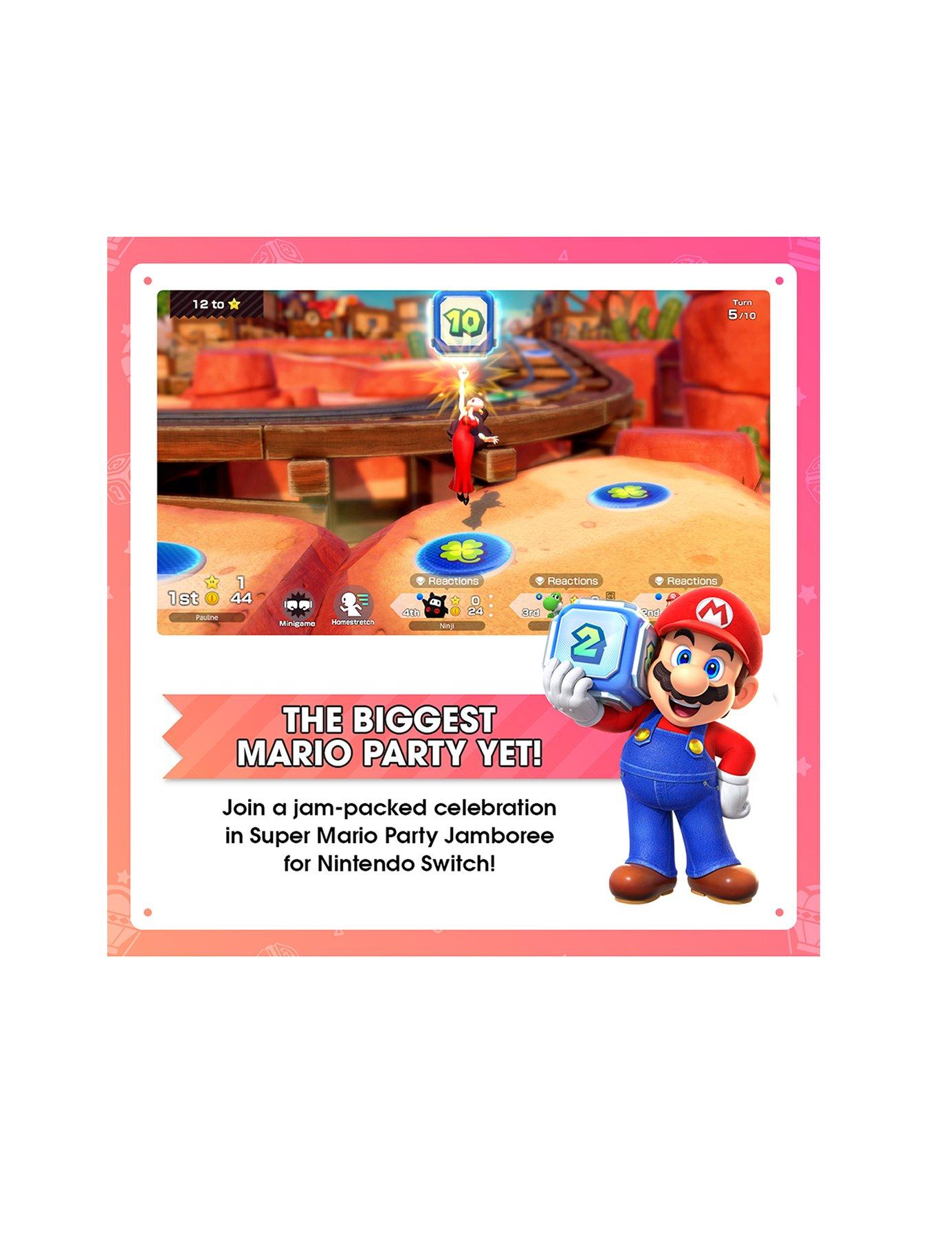 Image 2 of 7 of Nintendo Switch Console + Mario party Jamboree