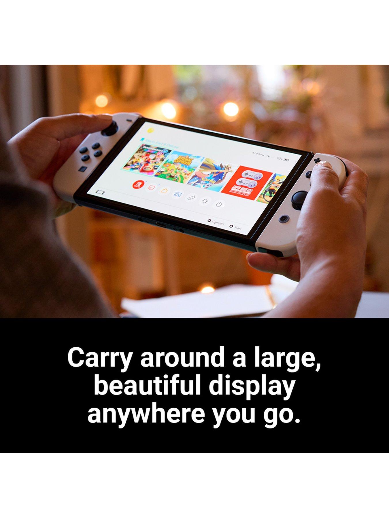 Image 5 of 8 of Nintendo Switch OLED Console - White&nbsp;+ Super Mario Party Jamboree