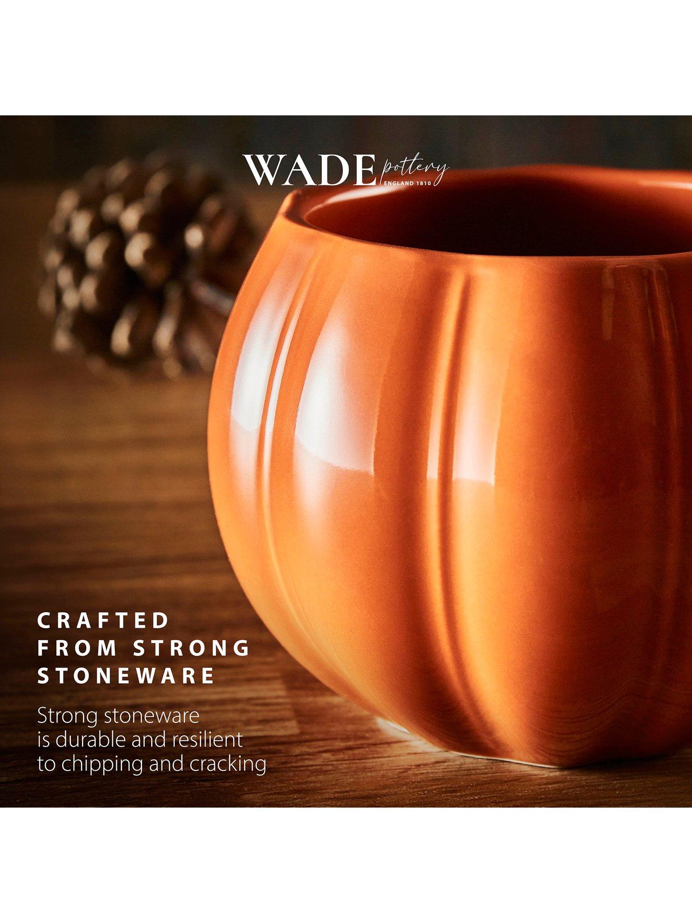 Image 6 of 6 of Wade Set of 2 Pumpkin Mugs