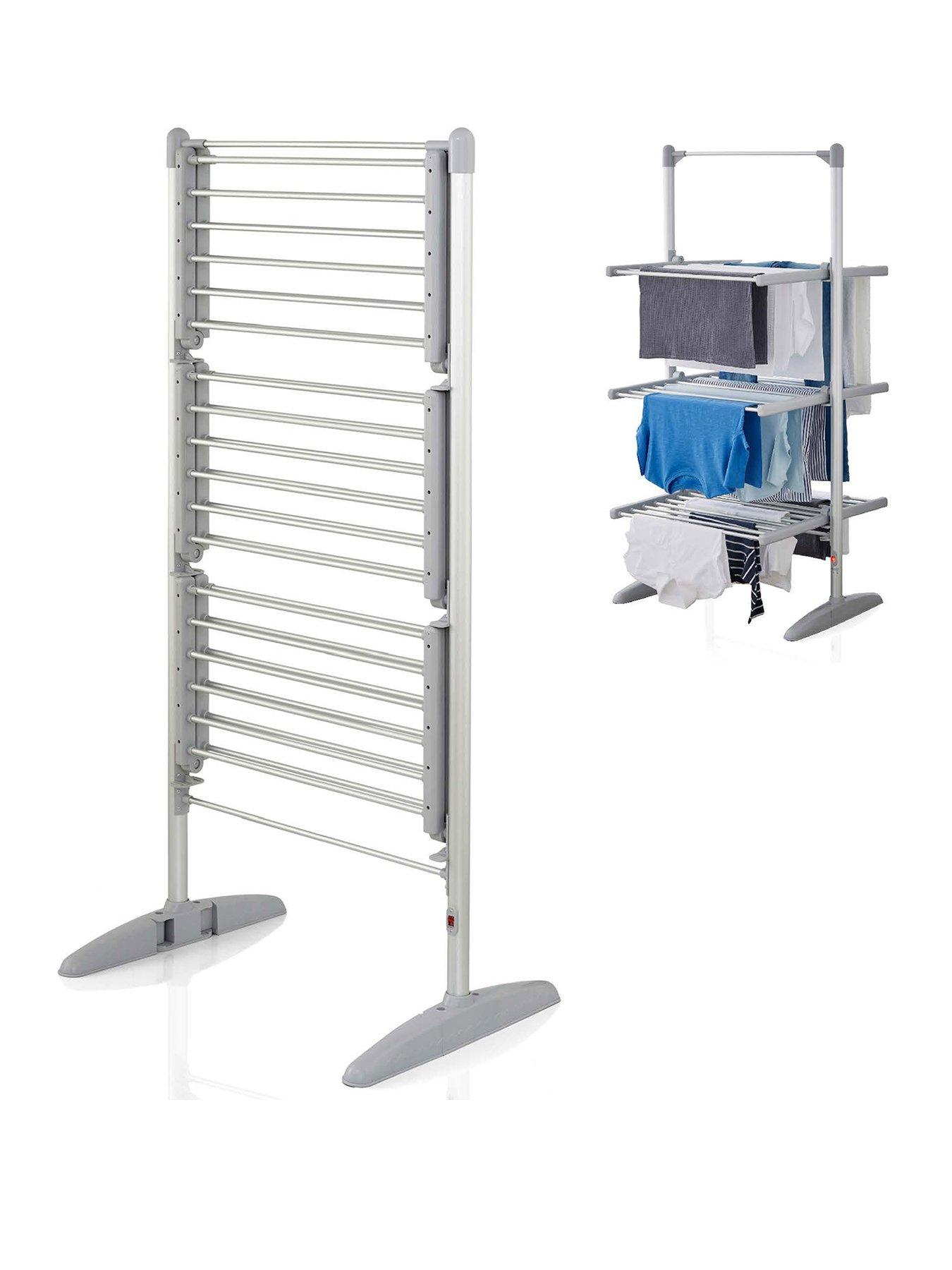 Product photograph of Swan 3 Tier Heated Airer from very.co.uk