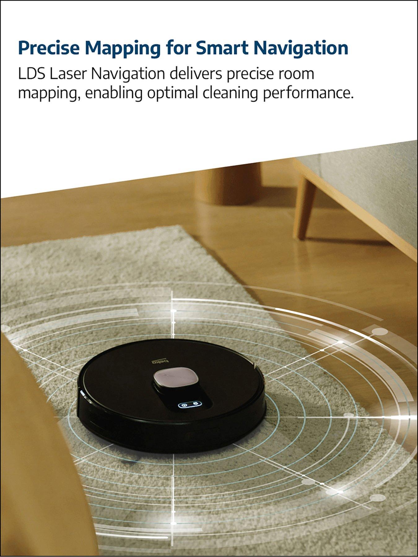 Image 2 of 8 of Beko VRR61414VB Robot Vacuum Cleaner with LDS Laser Navigation - Black
