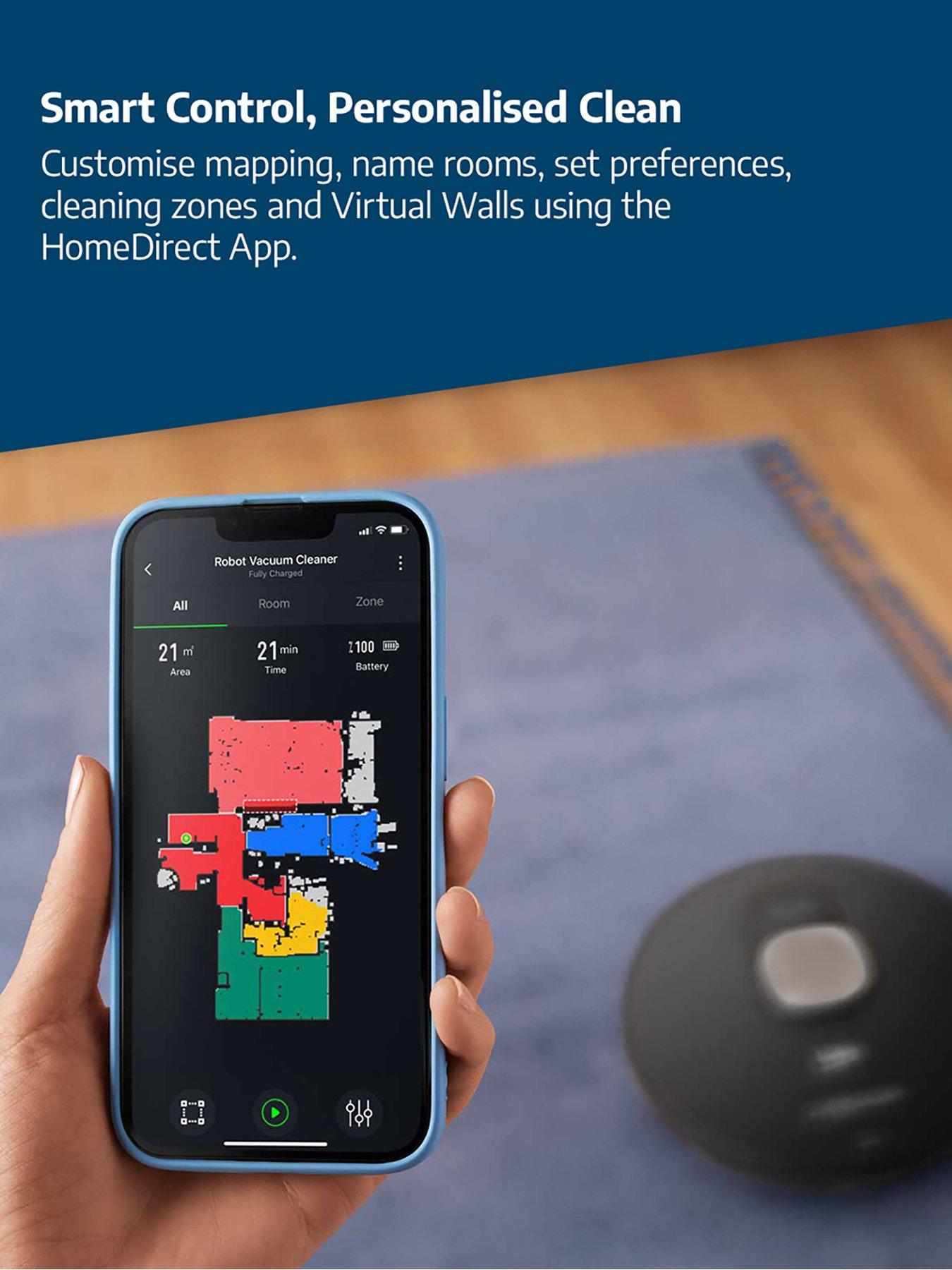 Image 3 of 8 of Beko VRR61414VB Robot Vacuum Cleaner with LDS Laser Navigation - Black