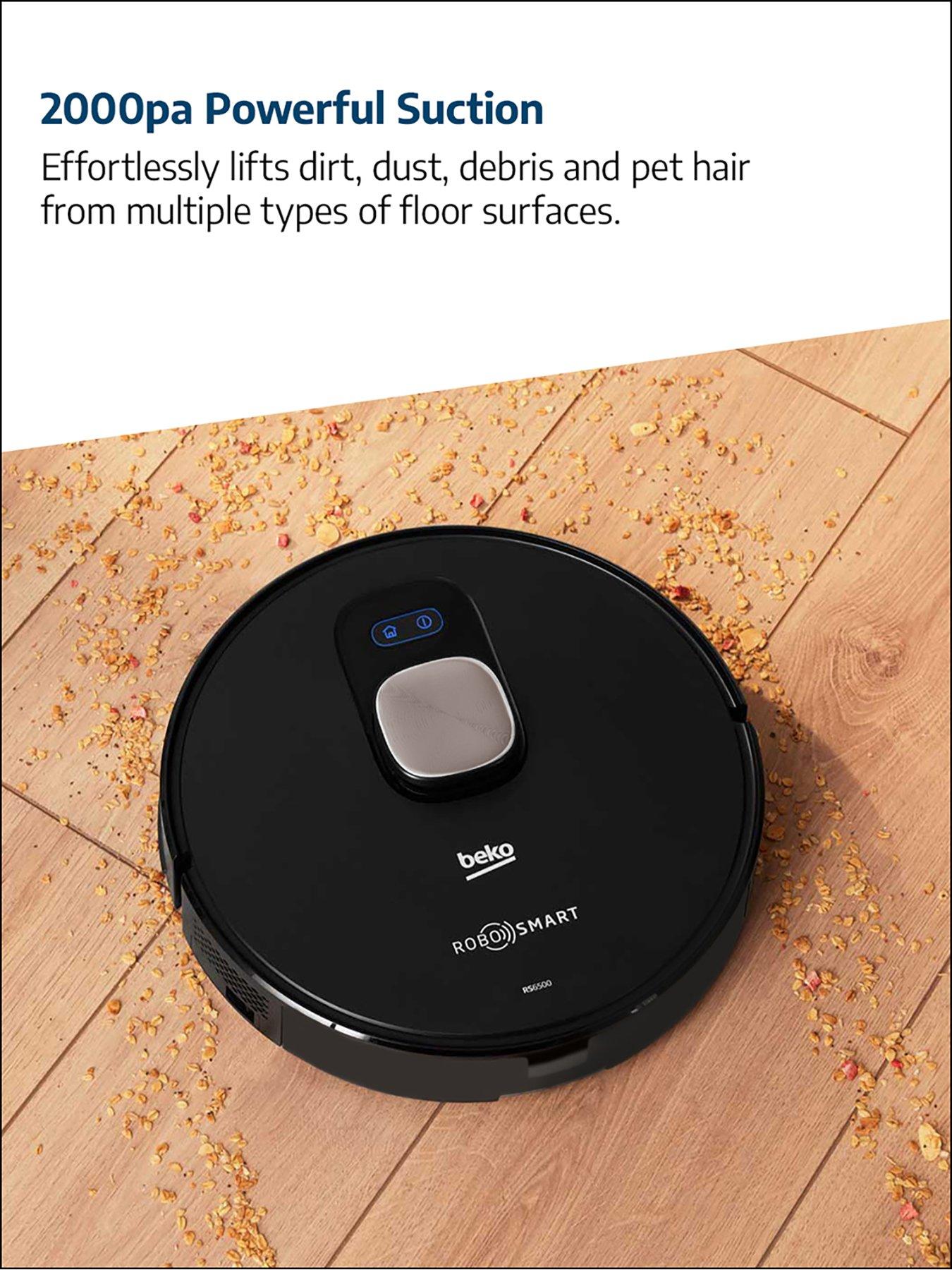 Image 4 of 8 of Beko VRR61414VB Robot Vacuum Cleaner with LDS Laser Navigation - Black