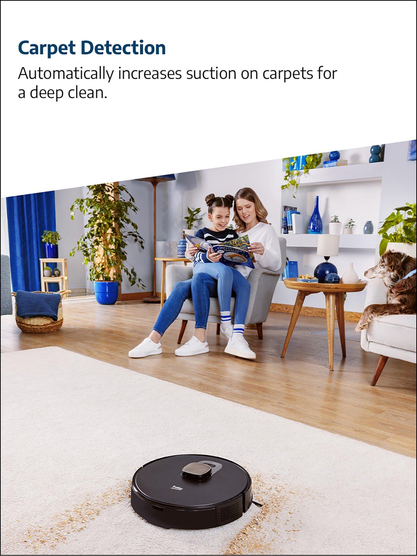 Image 6 of 8 of Beko VRR61414VB Robot Vacuum Cleaner with LDS Laser Navigation - Black