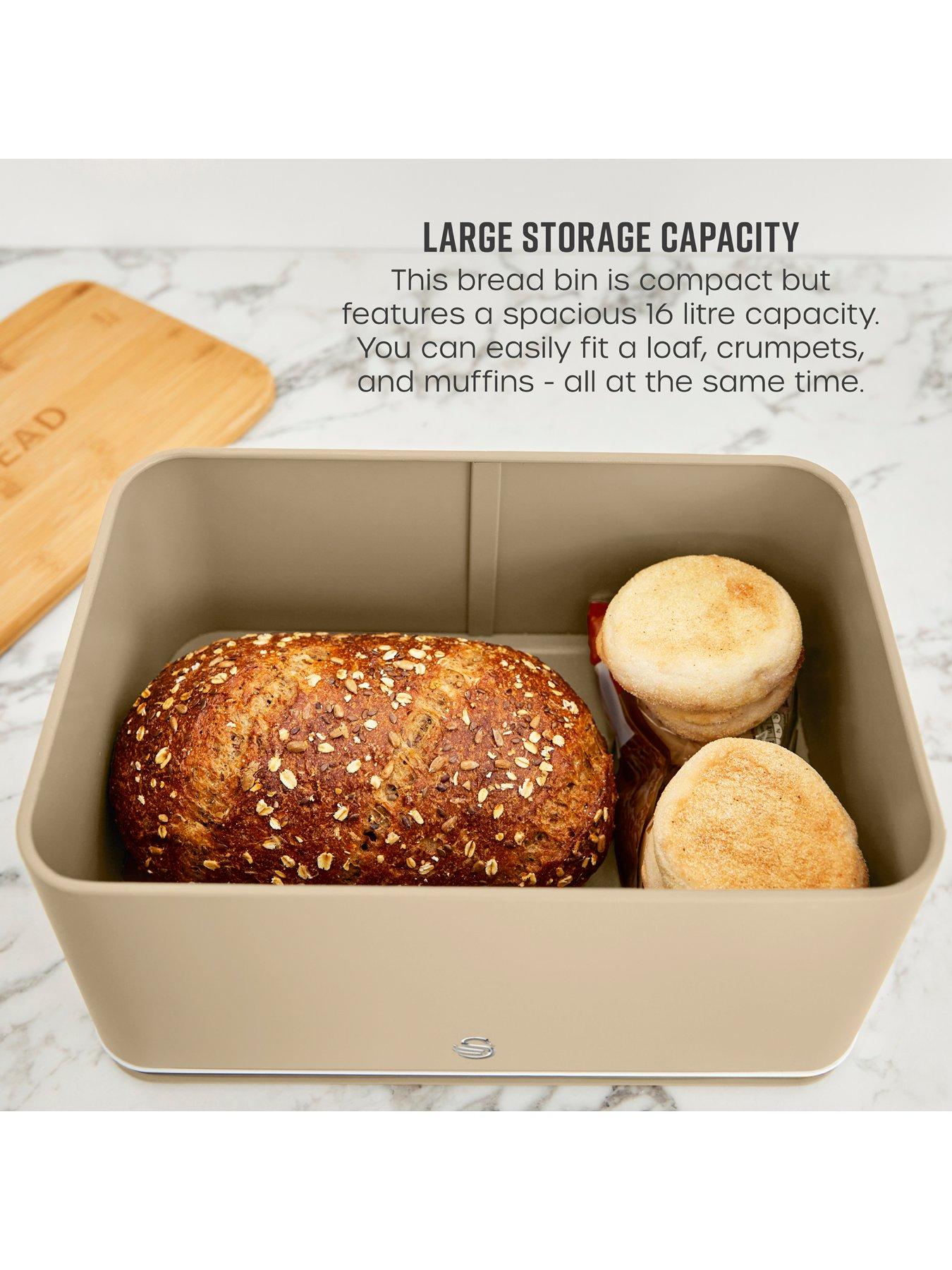 Image 2 of 6 of Swan Nordic Bread Bin