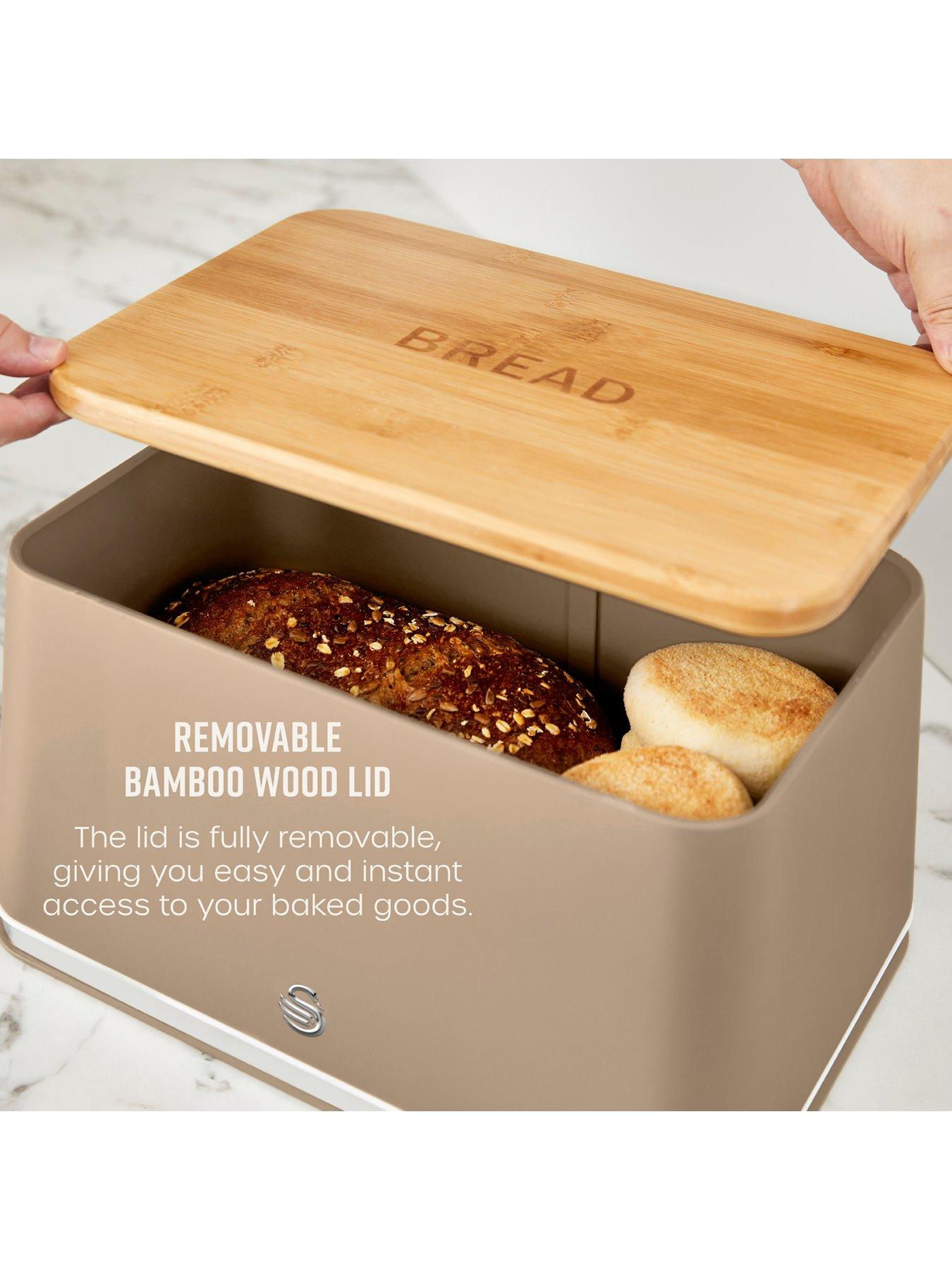 Image 3 of 6 of Swan Nordic Bread Bin