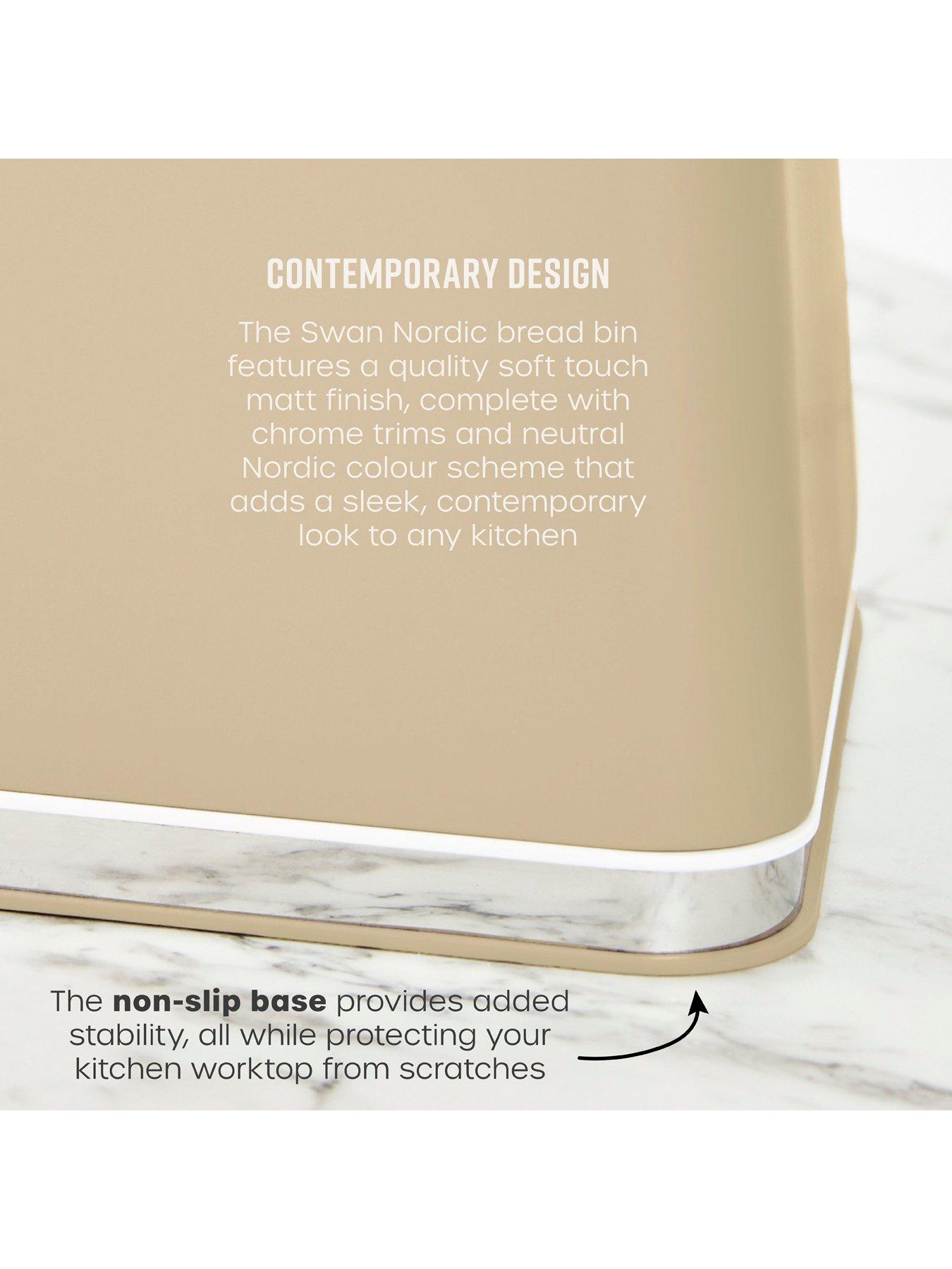 Image 4 of 6 of Swan Nordic Bread Bin