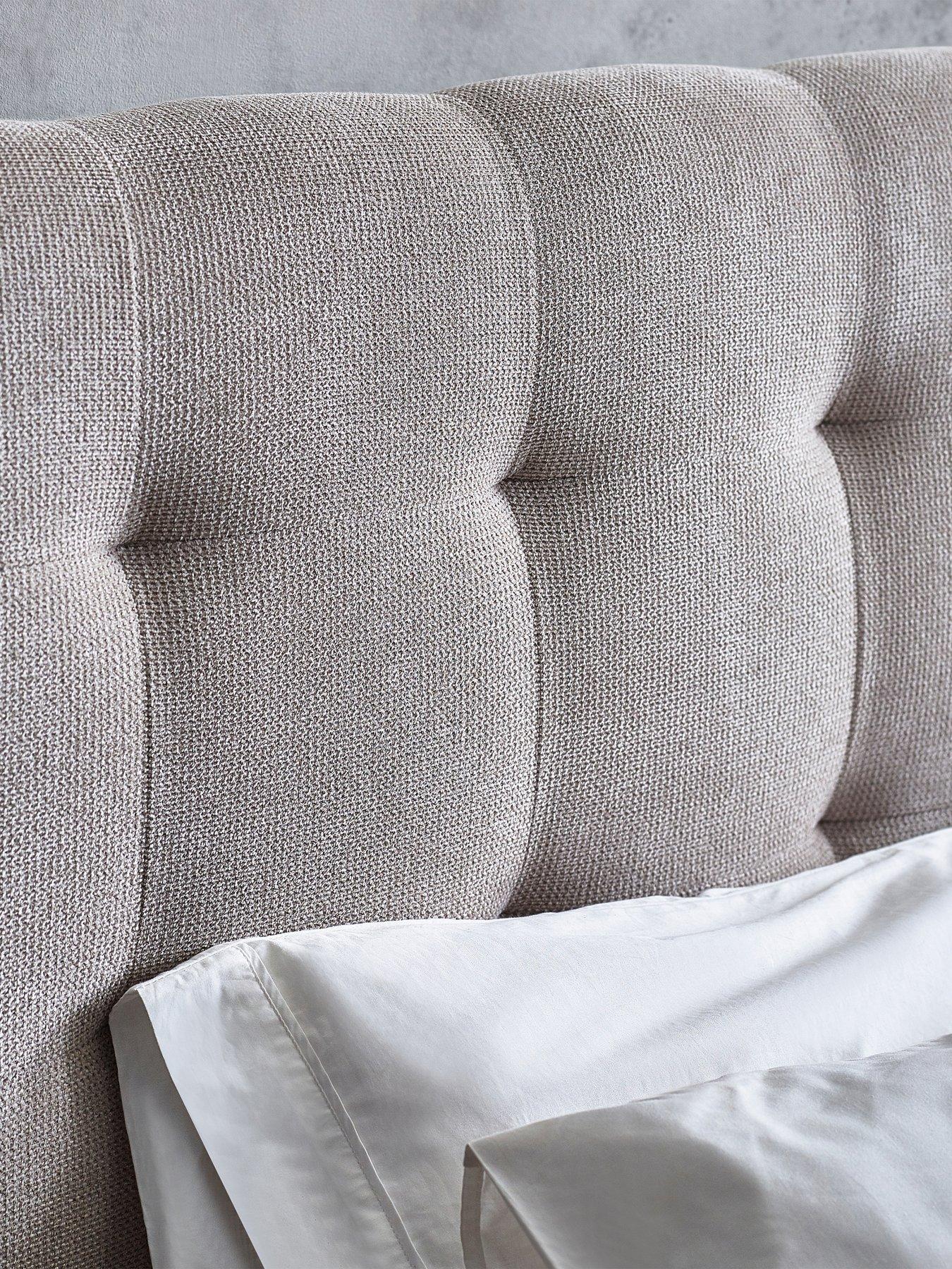 Image 4 of 6 of Julian Bowen Odette King Bed - Light Taupe