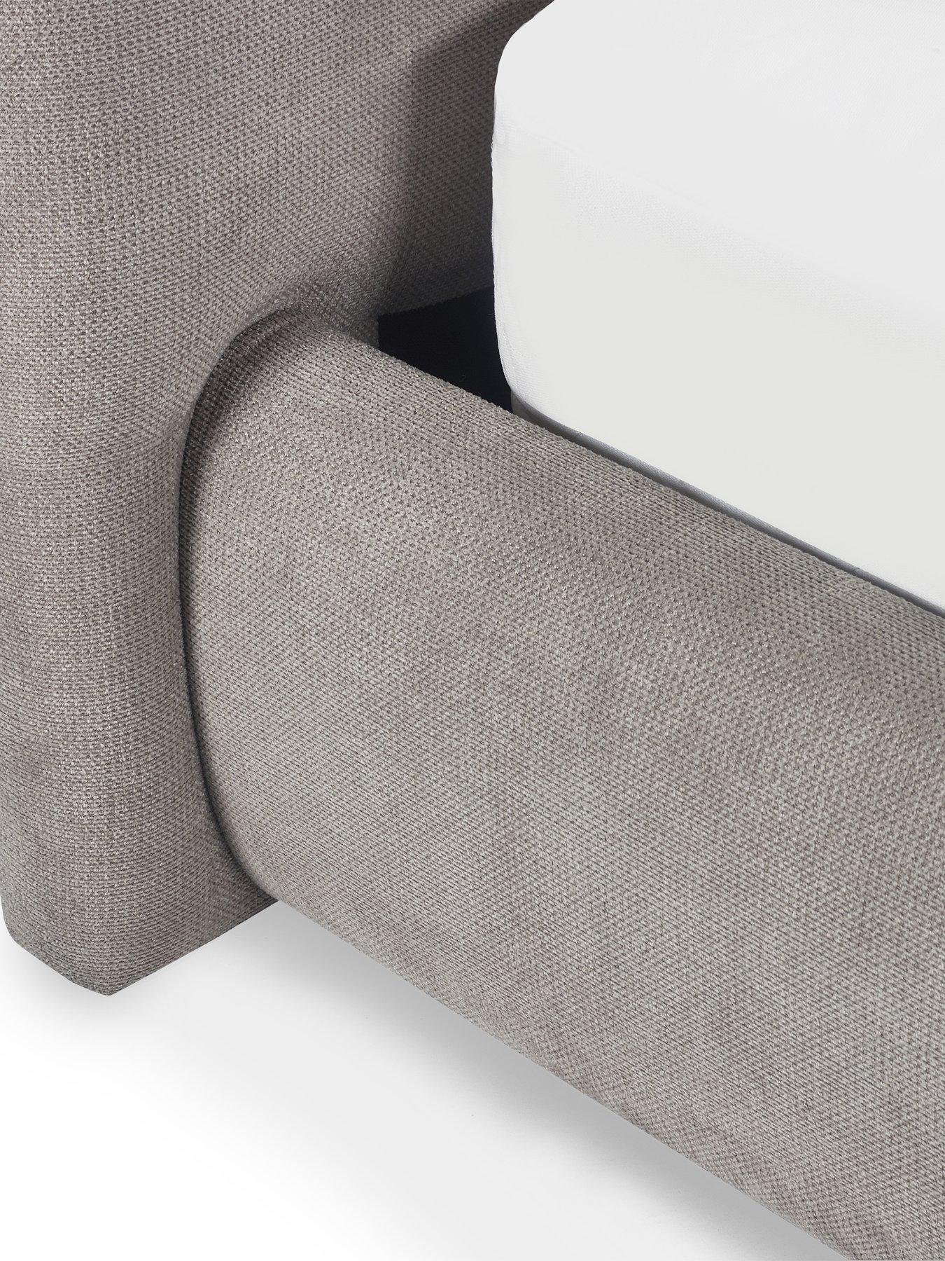 Image 6 of 6 of Julian Bowen Odette King Bed - Light Taupe