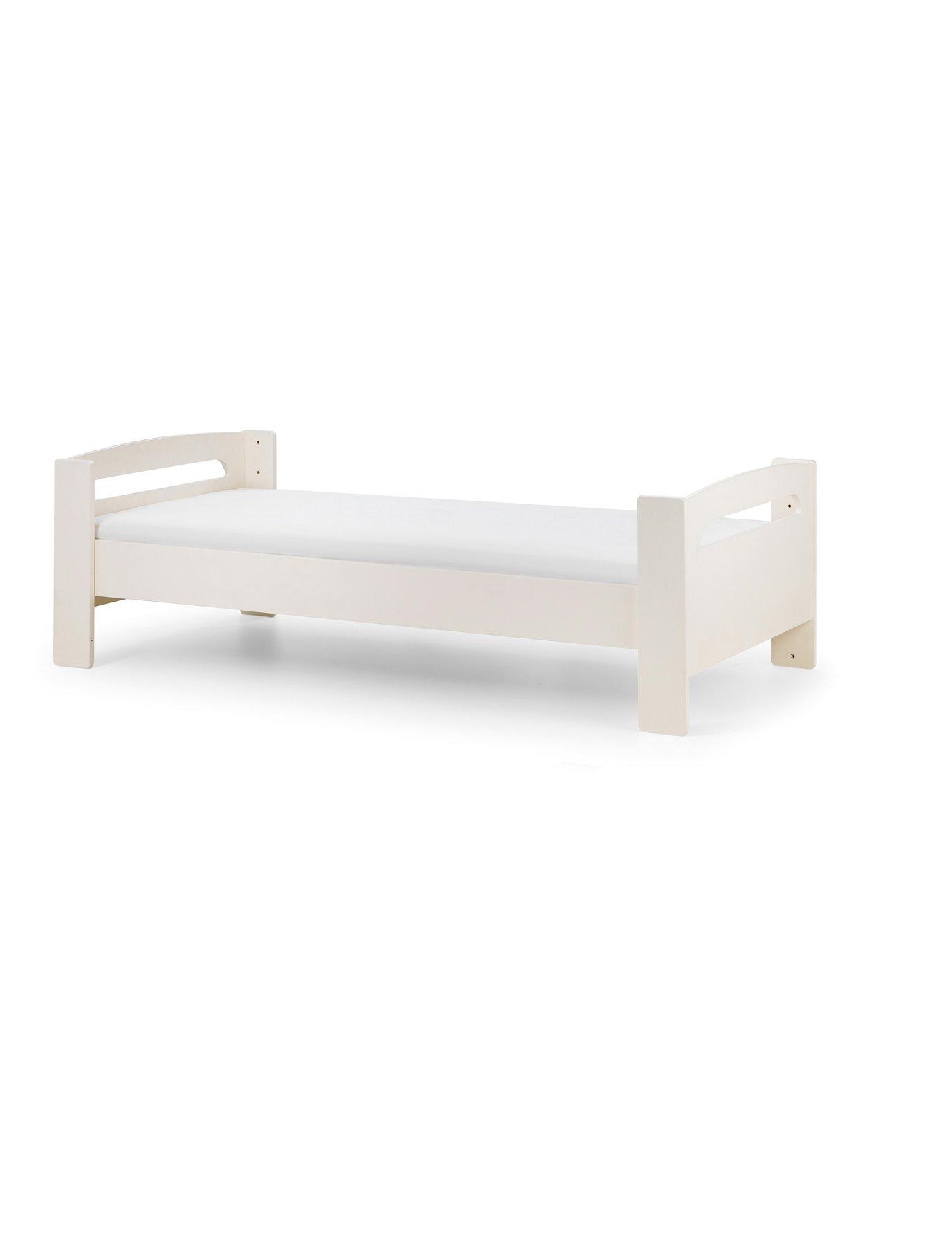 Image 4 of 4 of Julian Bowen Nova White Midsleeper Bed with Blue Star Tent