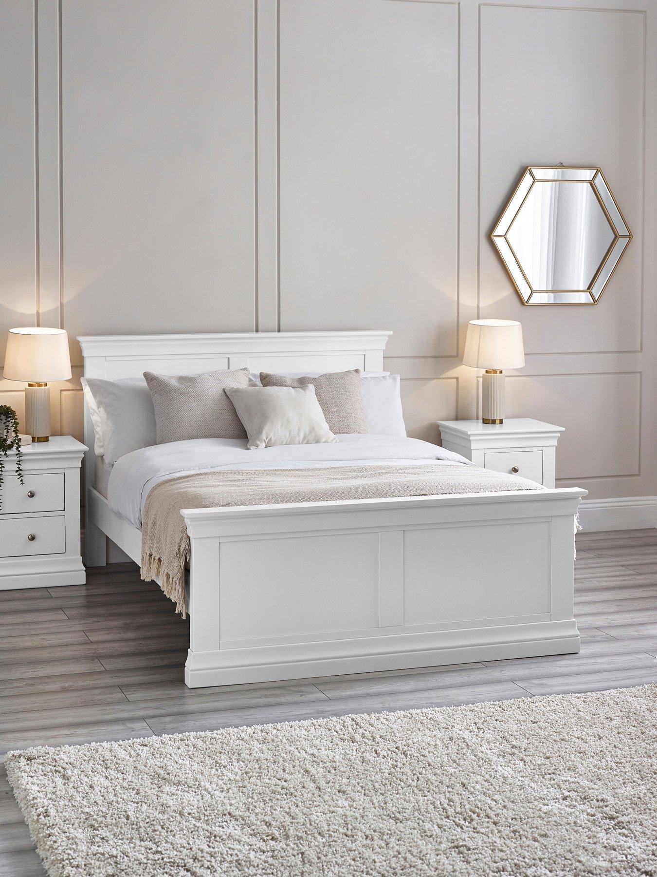 undefined Clermont Bed Frame - Surf White