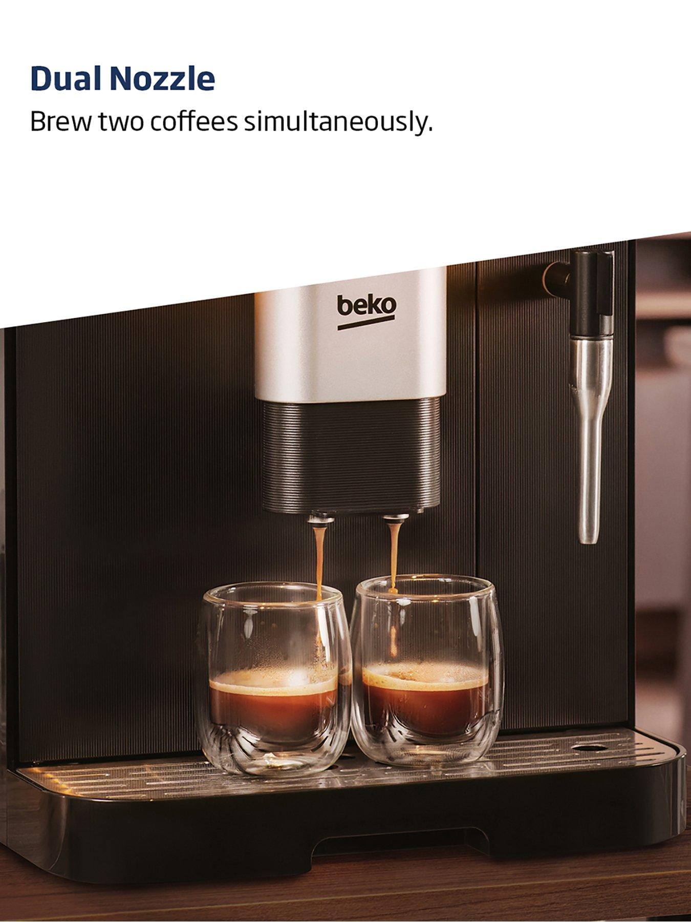 Image 4 of 8 of Beko CaffeExperto&trade;&nbsp;CEG7302B Bean to Cup Coffee Machine with Steam Wand &ndash; Black