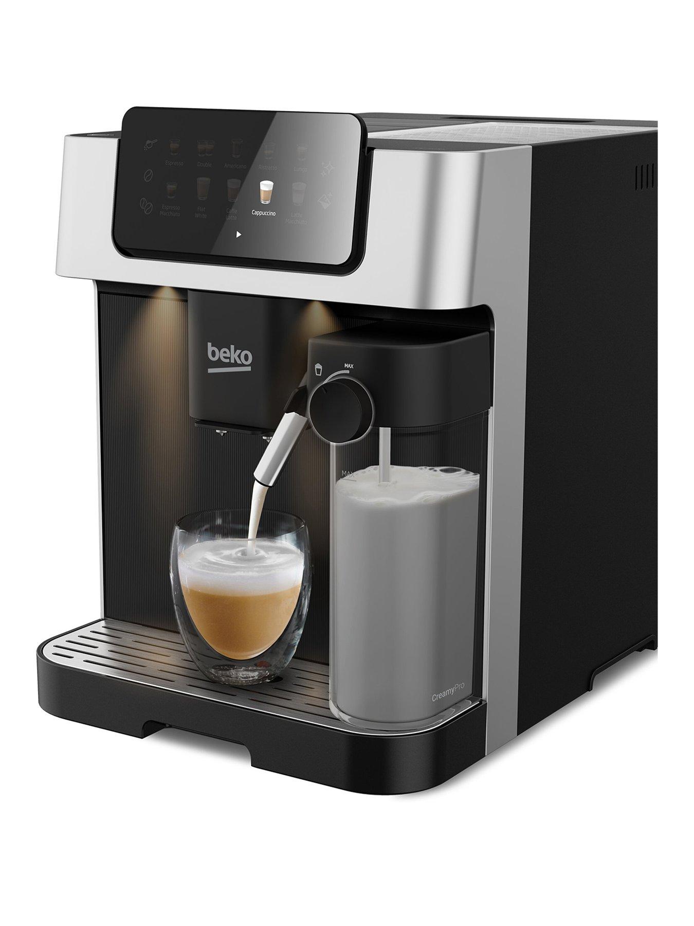 undefined CaffeExperto™ CEG7304X Bean to Cup Coffee Machine with Integrated Milk Jug – Sliver