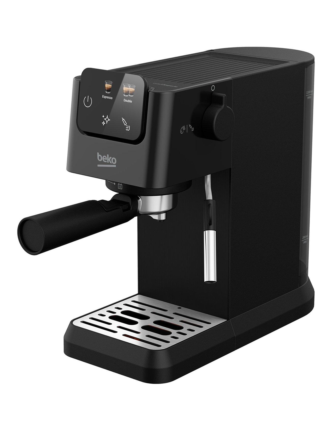 Image 1 of 7 of Beko CaffeExperto&trade; CEP5302B Espresso Coffee Machine with Steam Wand - Black