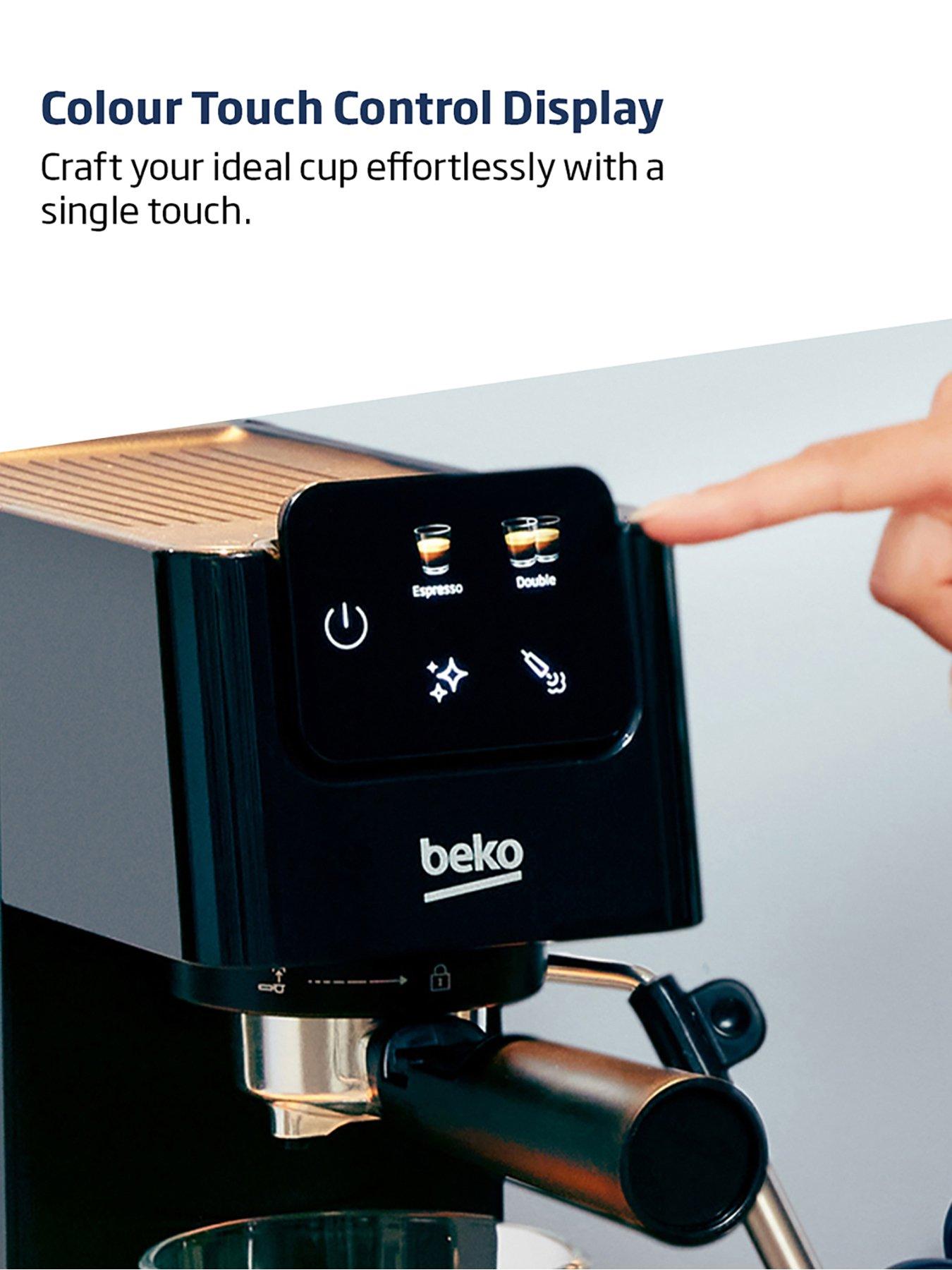Image 2 of 7 of Beko CaffeExperto&trade; CEP5302B Espresso Coffee Machine with Steam Wand - Black