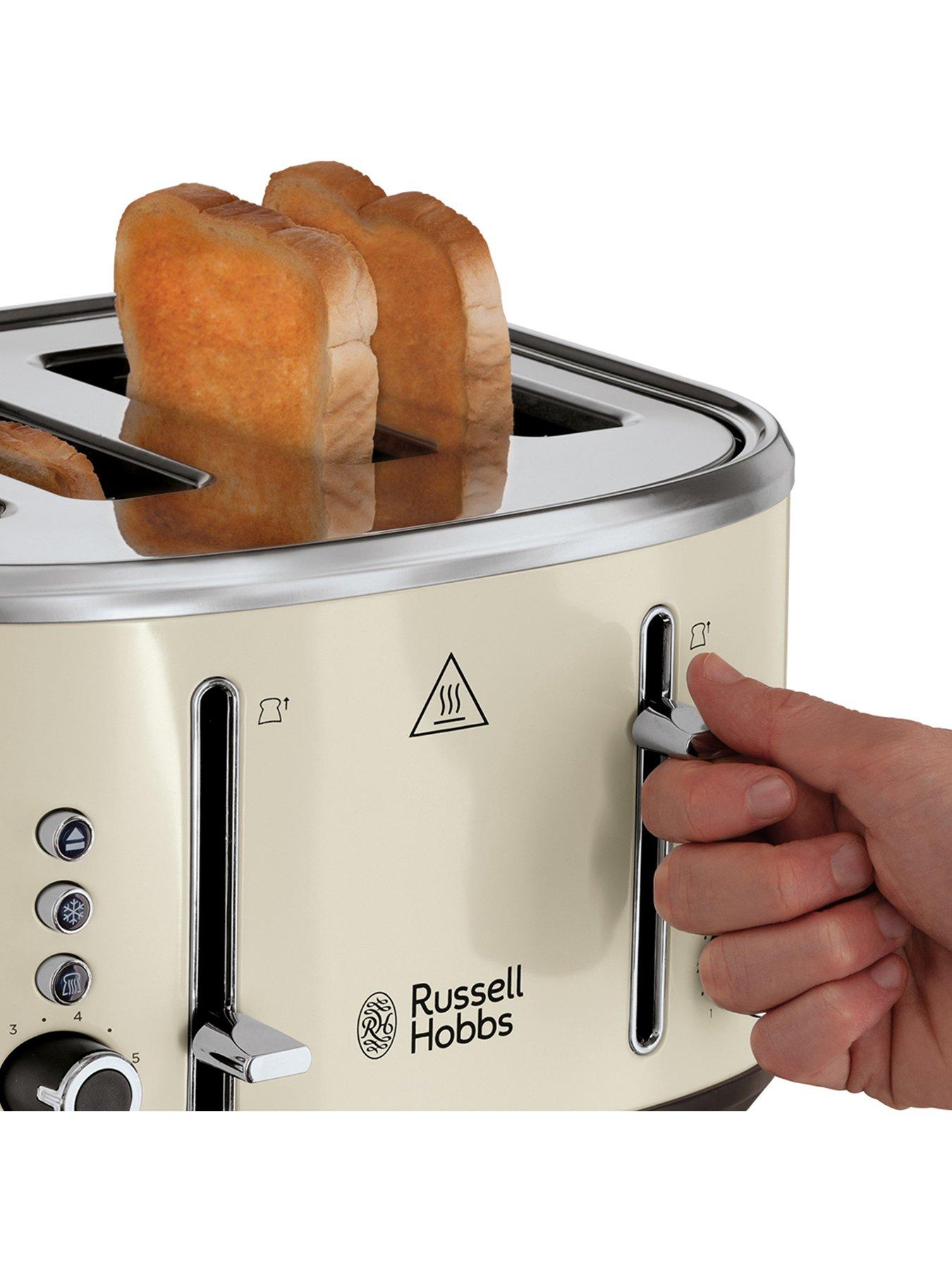 Image 5 of 7 of Russell Hobbs Stylevia Kettle &amp; Toaster Bundle&nbsp;- Cream