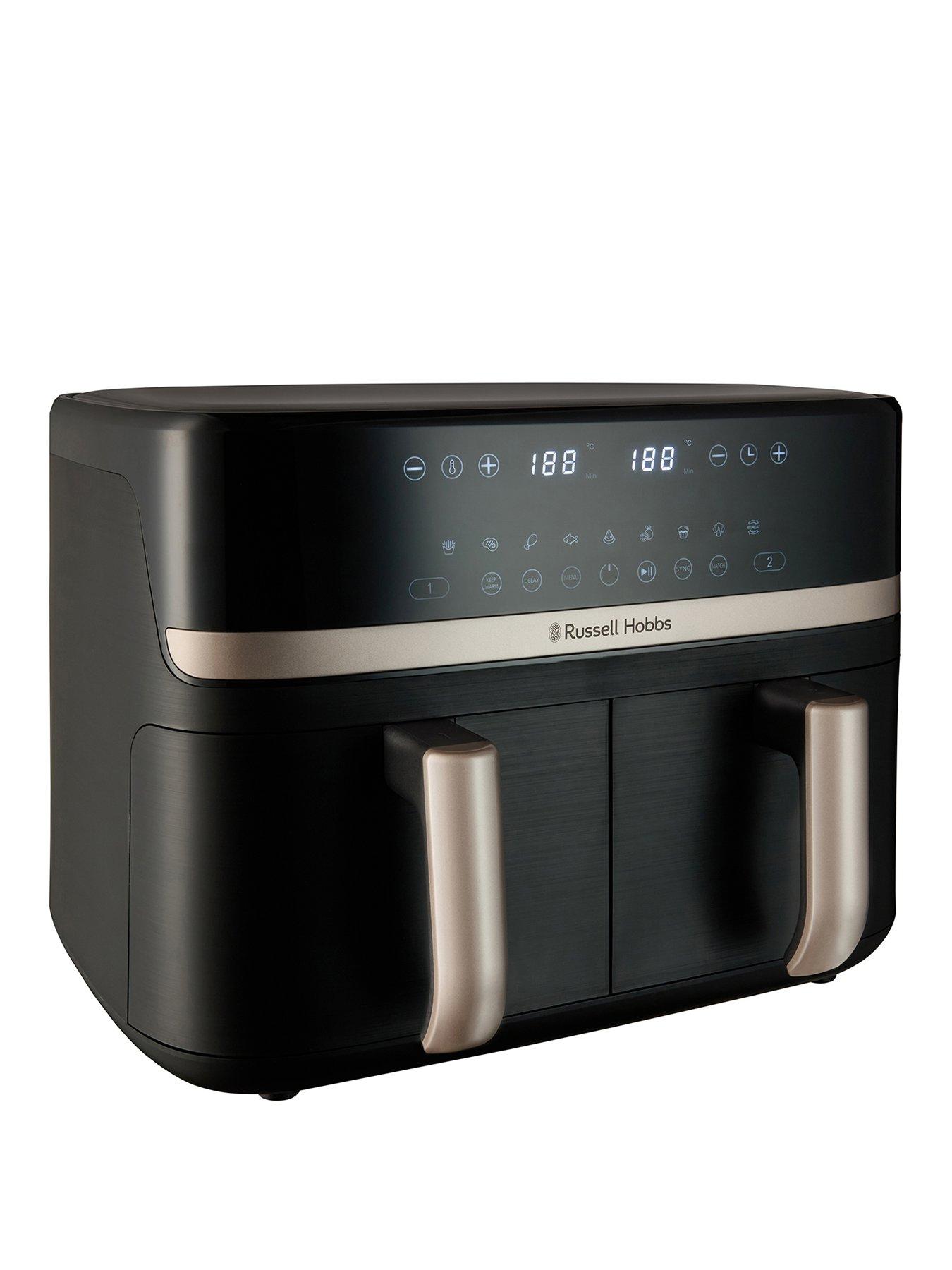 Russell Hobbs SatisFry Air, Dual Basket 9 Litre