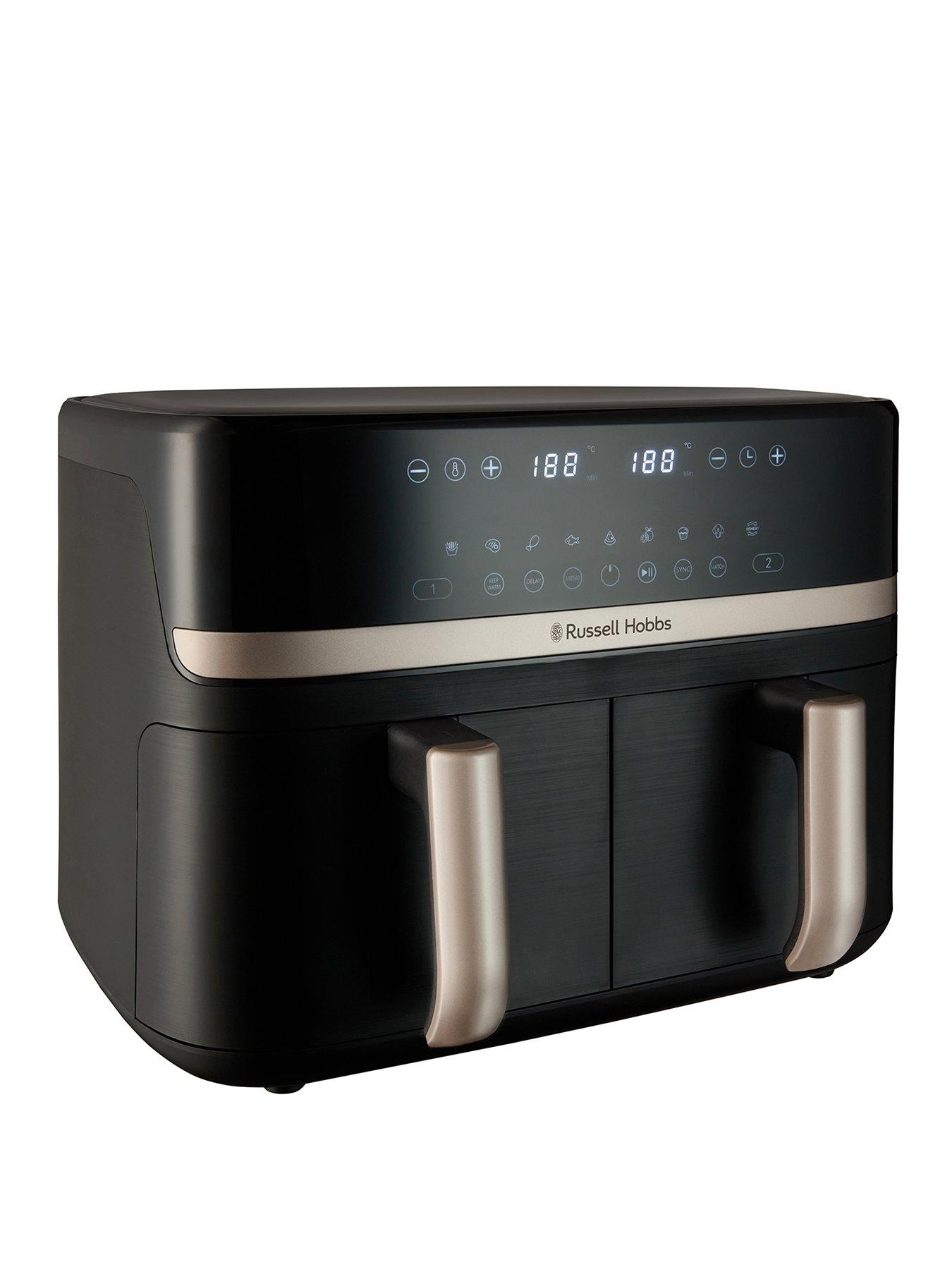 Russell Hobbs SatisFry Air, Dual Basket 9 Litre