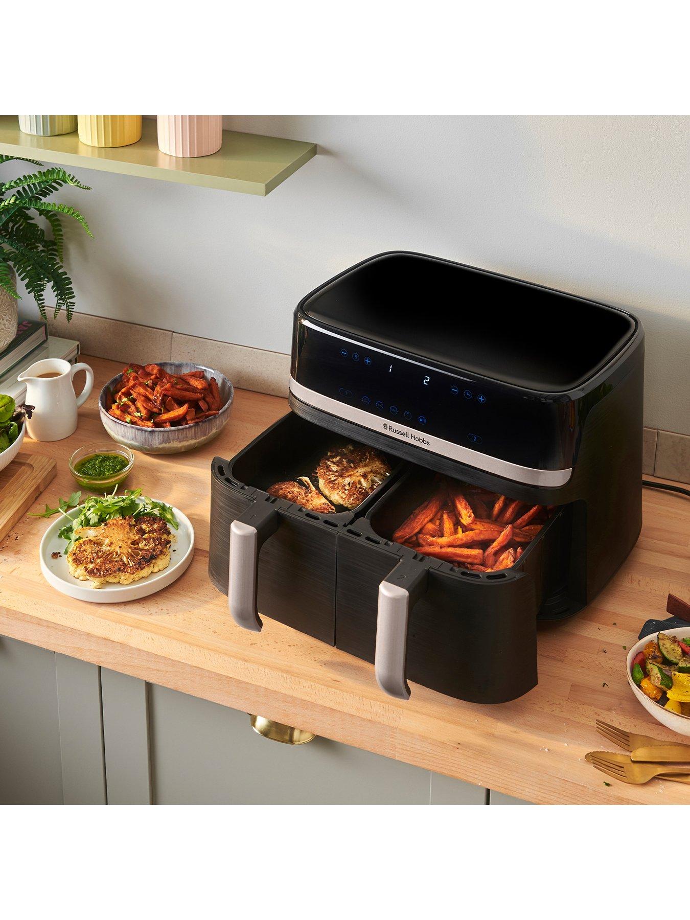 Image 7 of 7 of Russell Hobbs SatisFry Air, Dual Basket 9 Litre