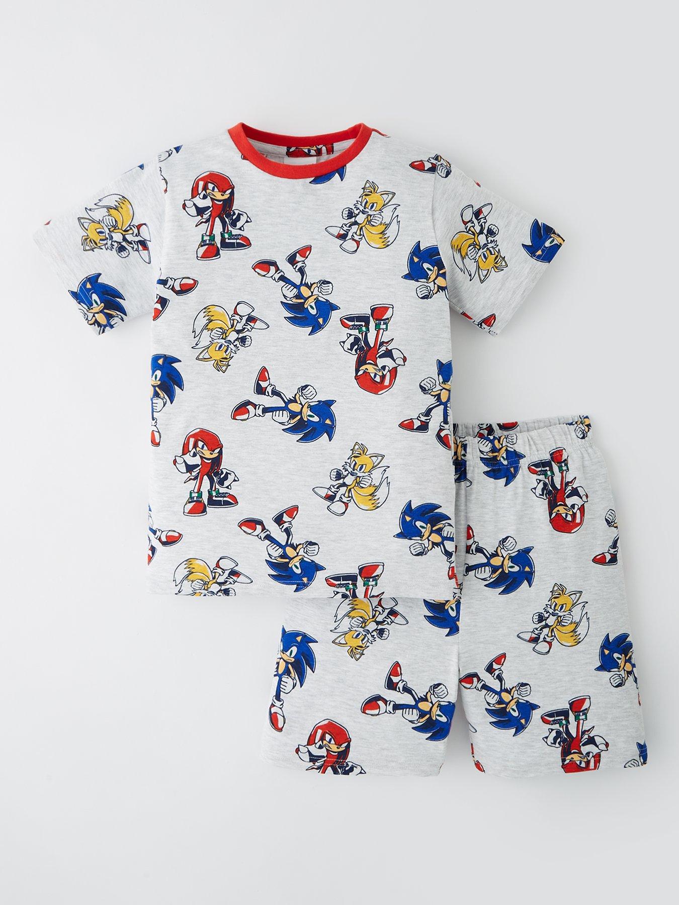 undefined All Over Print Short Pyjama - Blue