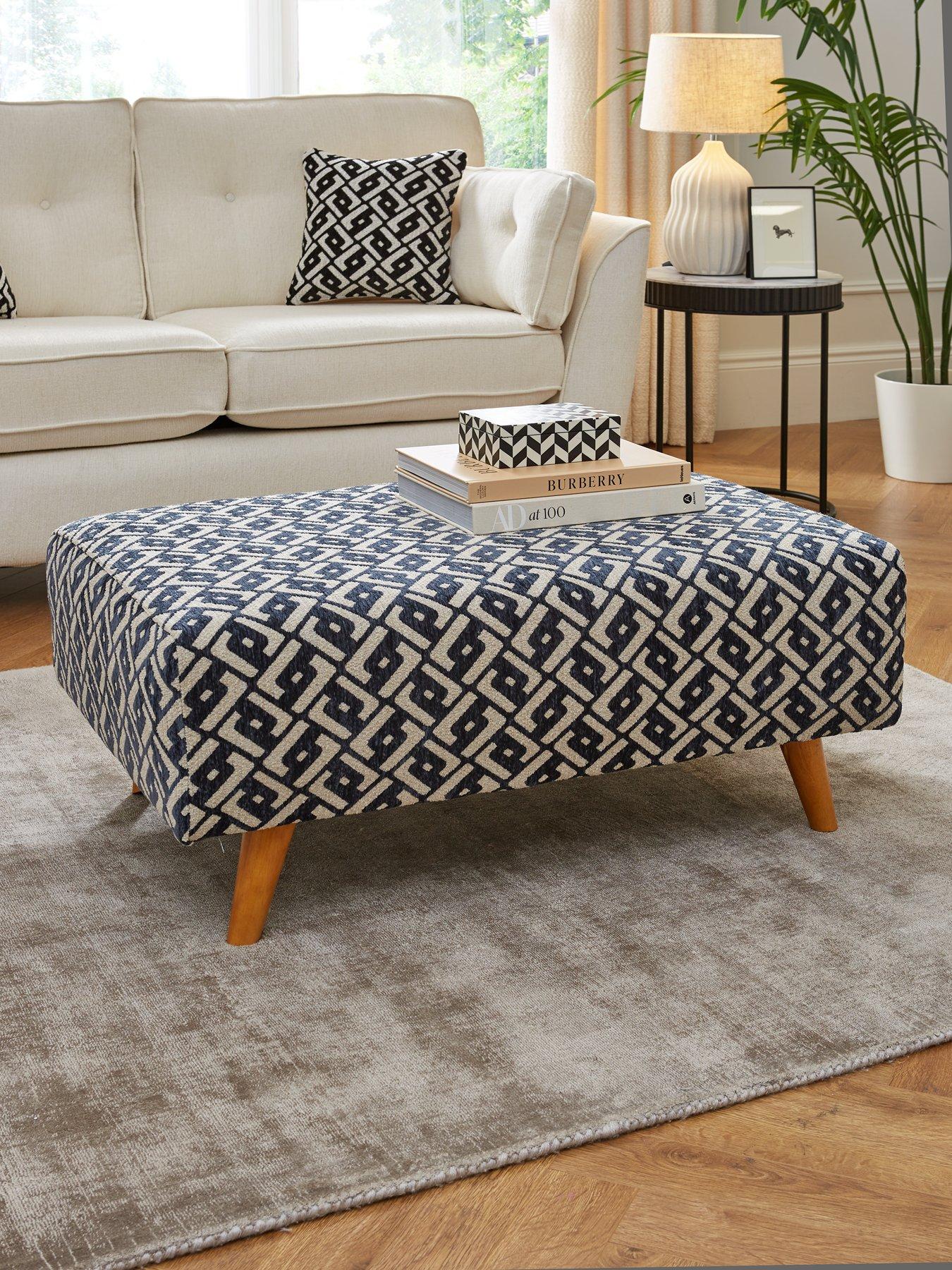 undefined Cullen Fabric Footstool
