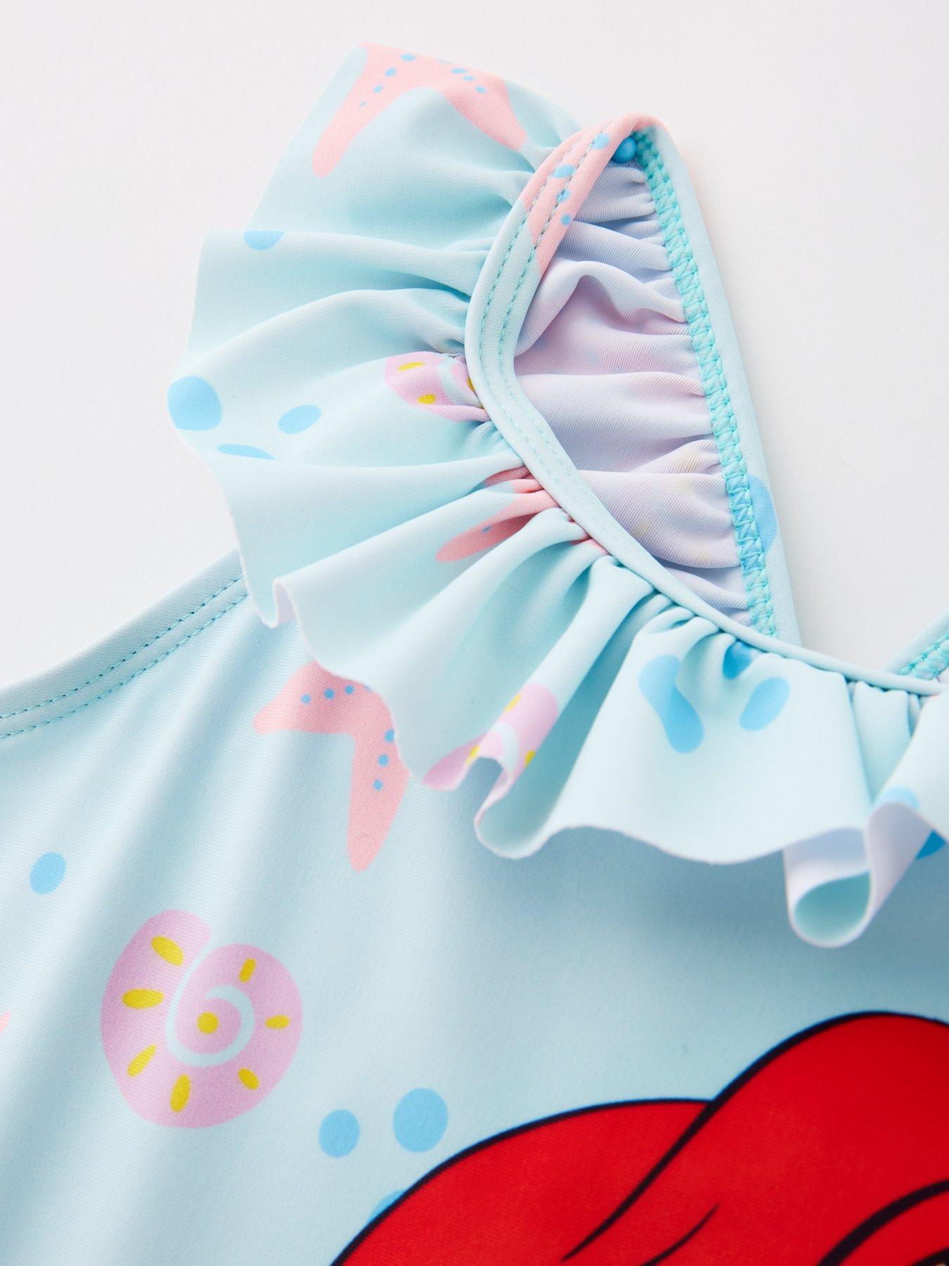 Image 3 of 4 of THE LITTLE MERMAID Disney Ariel Swimming Costume - Blue