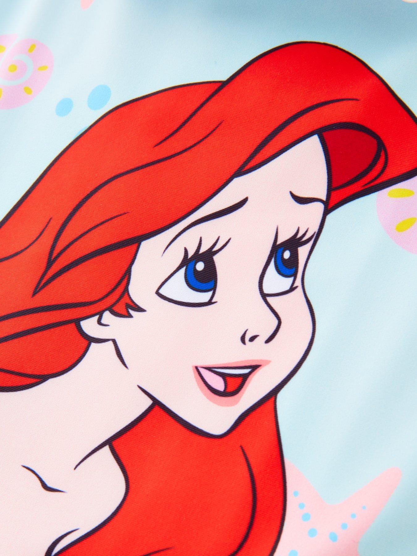 Image 4 of 4 of THE LITTLE MERMAID Disney Ariel Swimming Costume - Blue