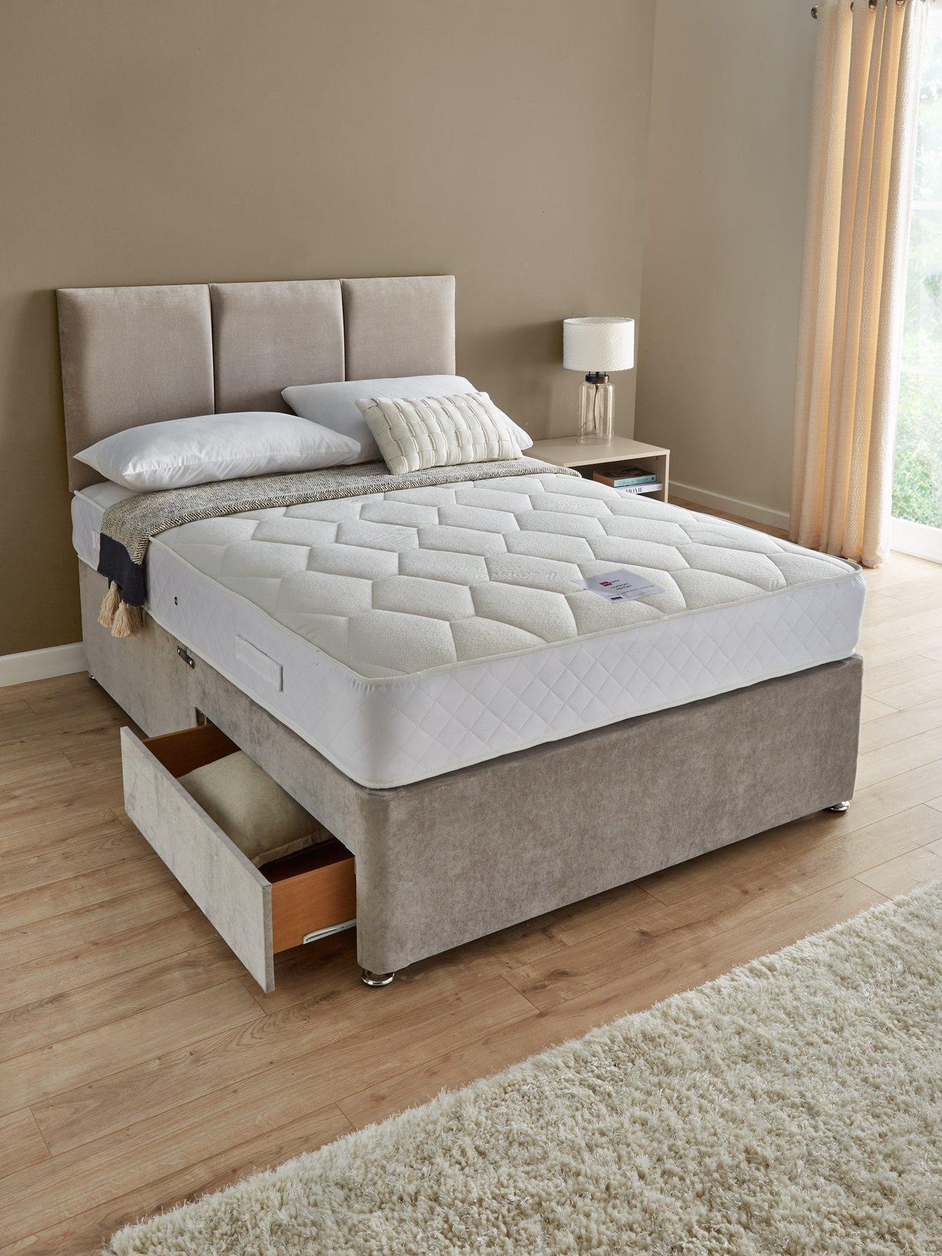 undefined Sheridan Divan Base, Comfort Memory Mattress and Headboard - FSC® Certified