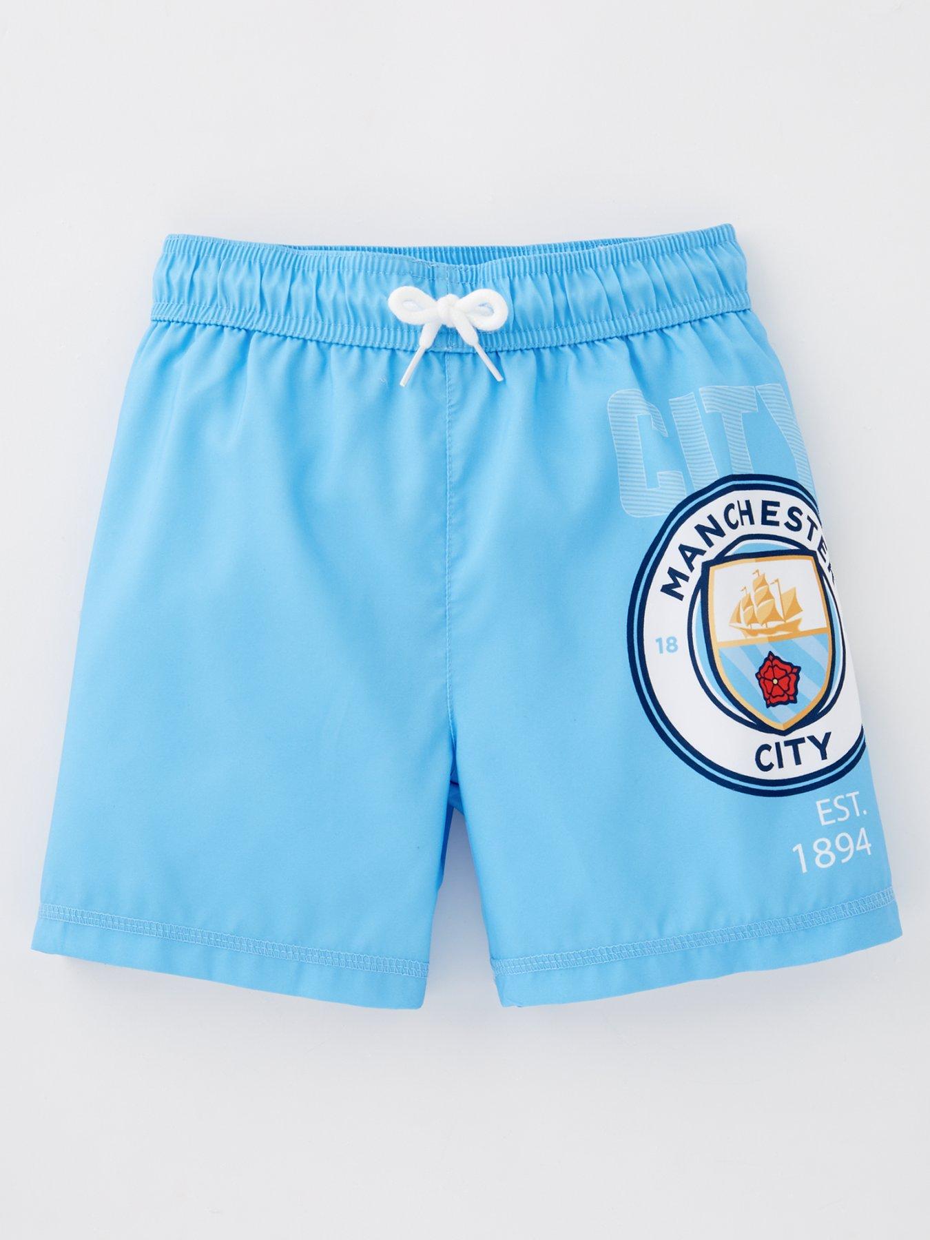 undefined Football Swim Shorts - Blue