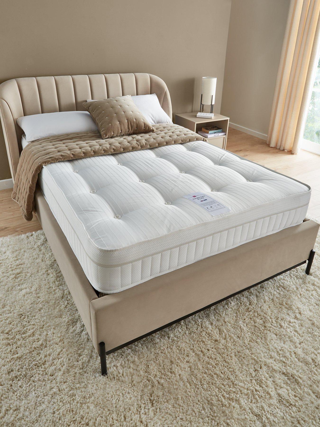 Product photograph of Very Home Comfort Plus Mattress - Mattress Only from very.co.uk