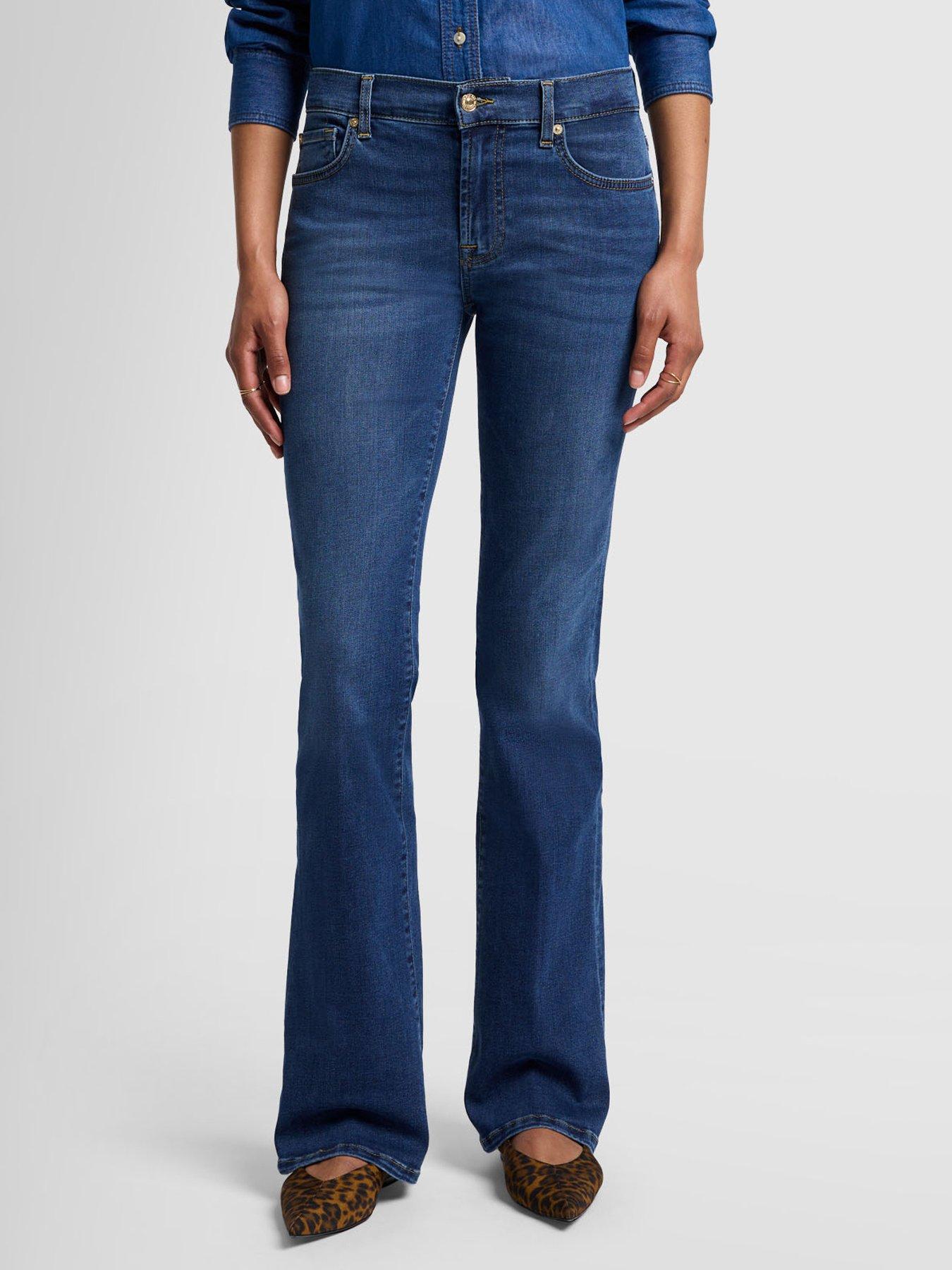 undefined Bootcut Fit Bair Duchess Jeans - Mid Blue