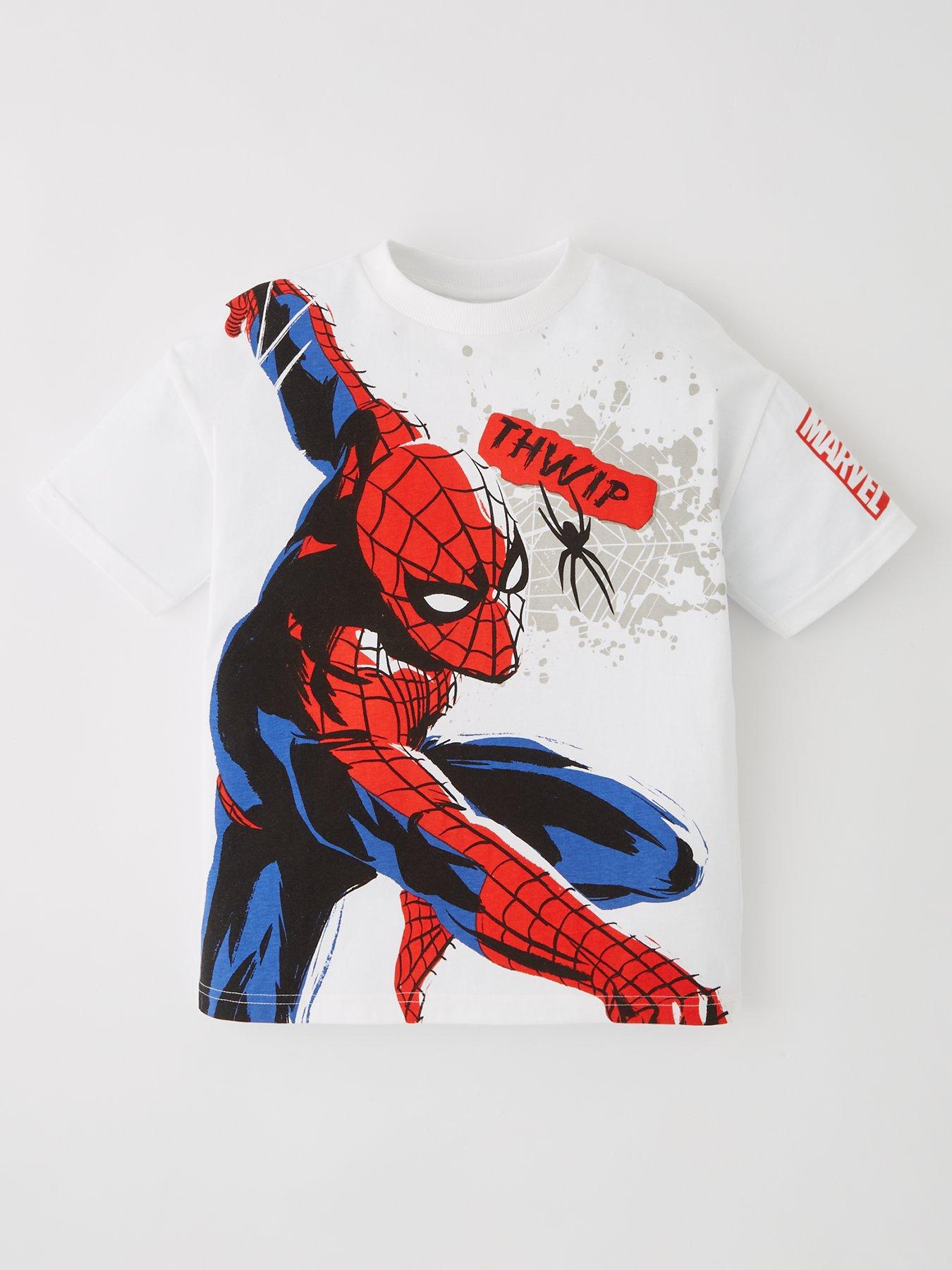Image of Spiderman Graphic T-Shirt - Multi