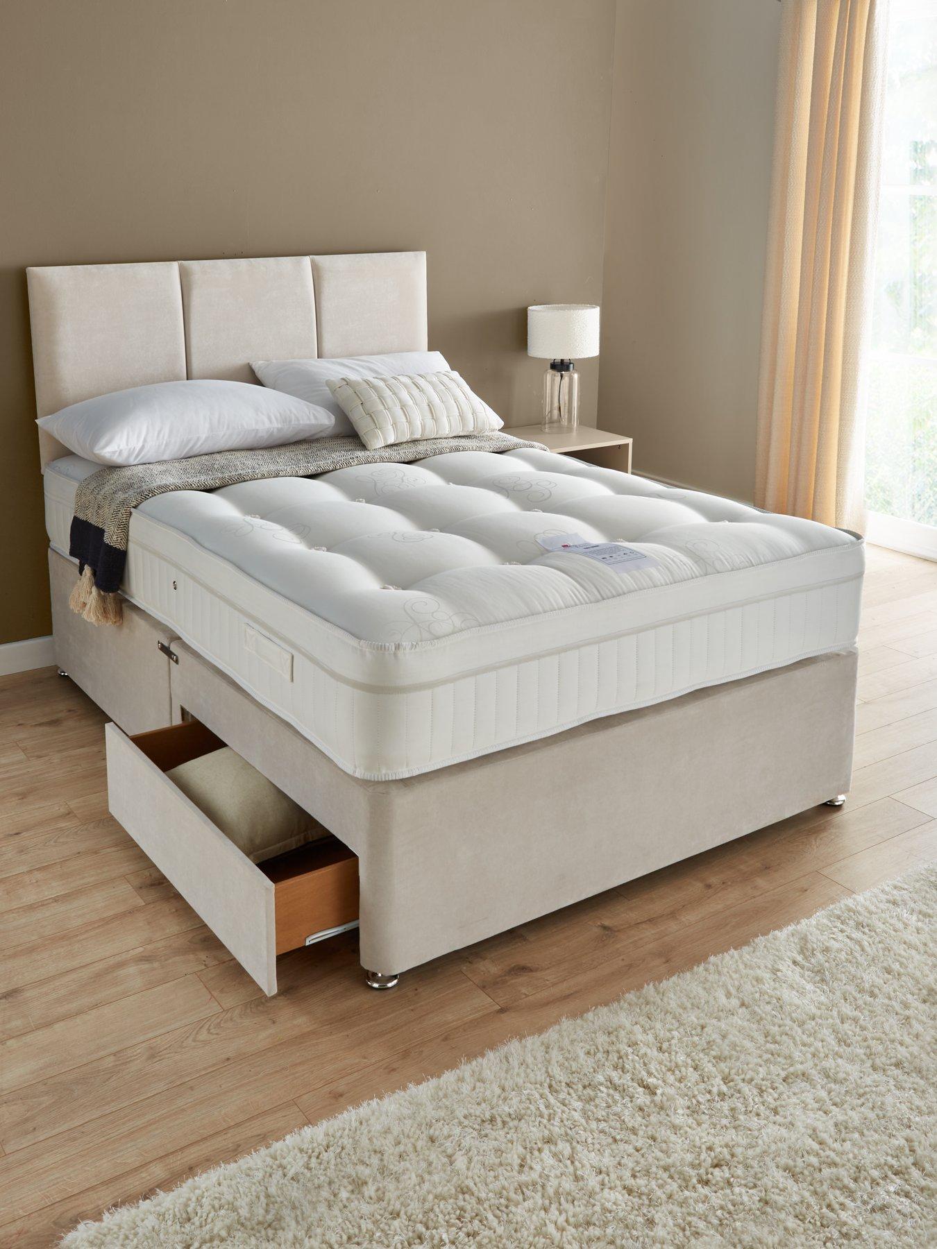 undefined Sheridan Divan Base, Comfort 2000 Mattress and Headboard - FSC® Certified
