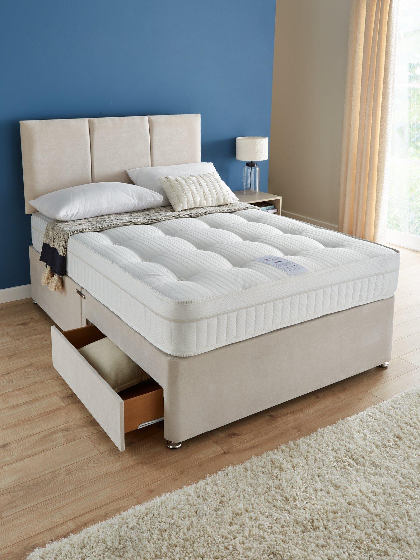 undefined Sheridan Divan Base, Comfort Plus Mattress and Headboard - FSC® Certified