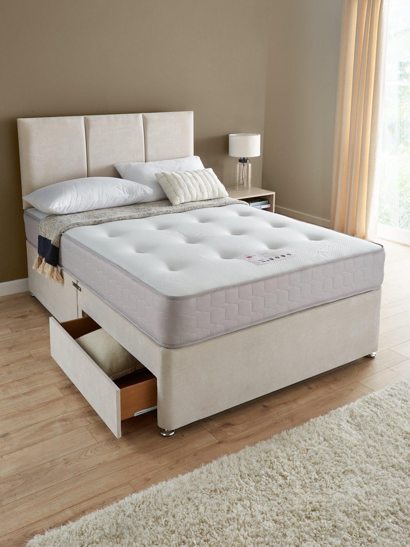Image 1 of 7 of The Very Collection Sheridan&nbsp;Divan Base,&nbsp;Comfort Mattress and Headboard&nbsp;- FSC&reg; Certified