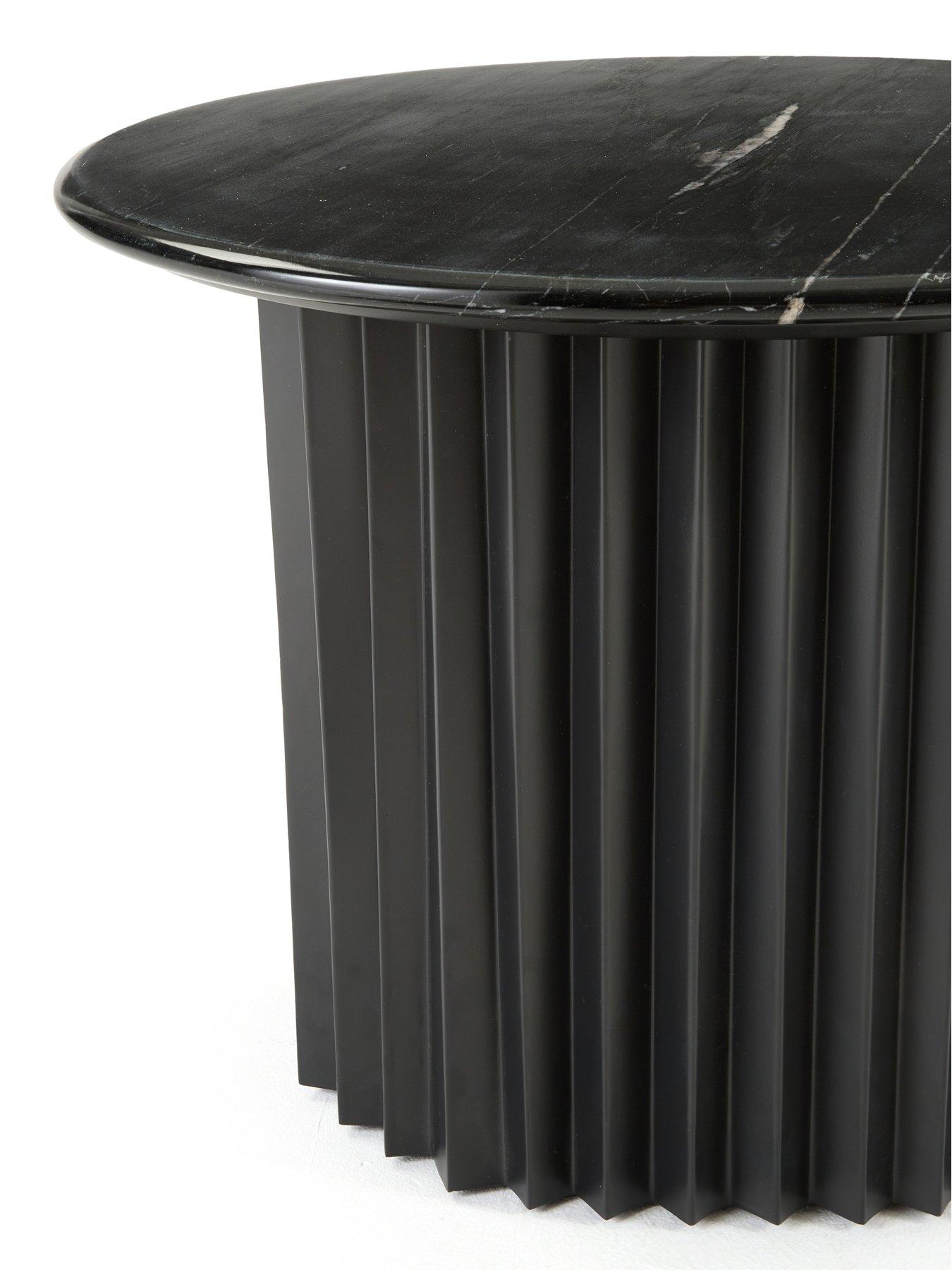 Image 4 of 6 of Very Home Pillar Side Table - Black